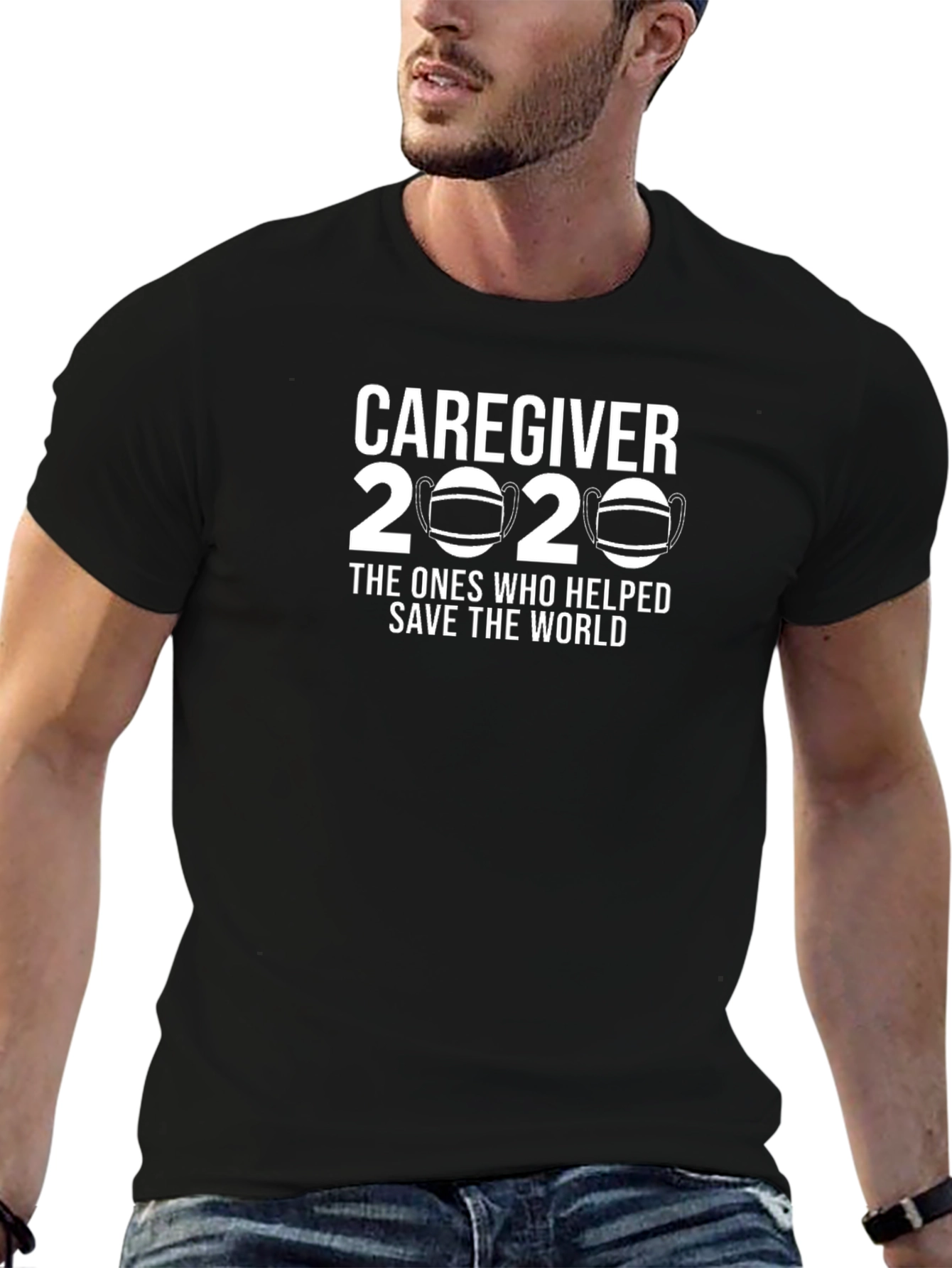 Caregiver 2020 T-Shirt - Helping Save The World