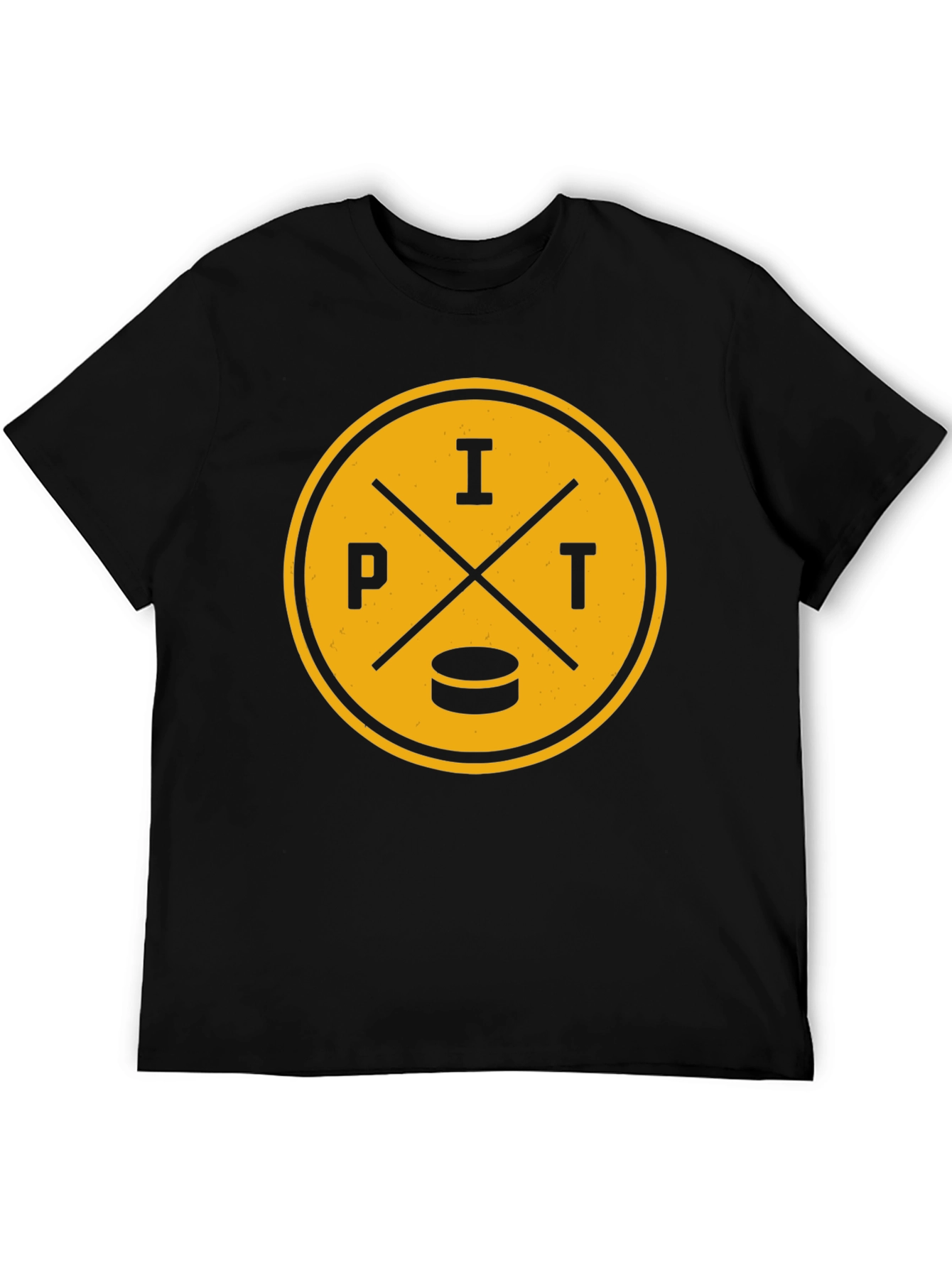 PIT Hockey Circle Graphic T-Shirt