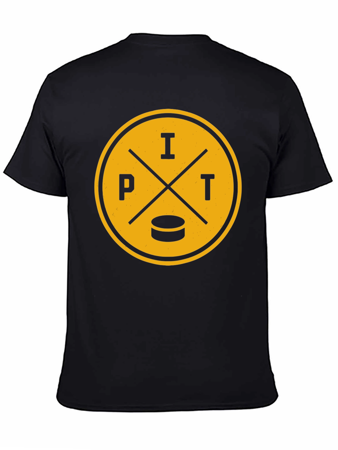 PIT Hockey Circle Graphic T-Shirt