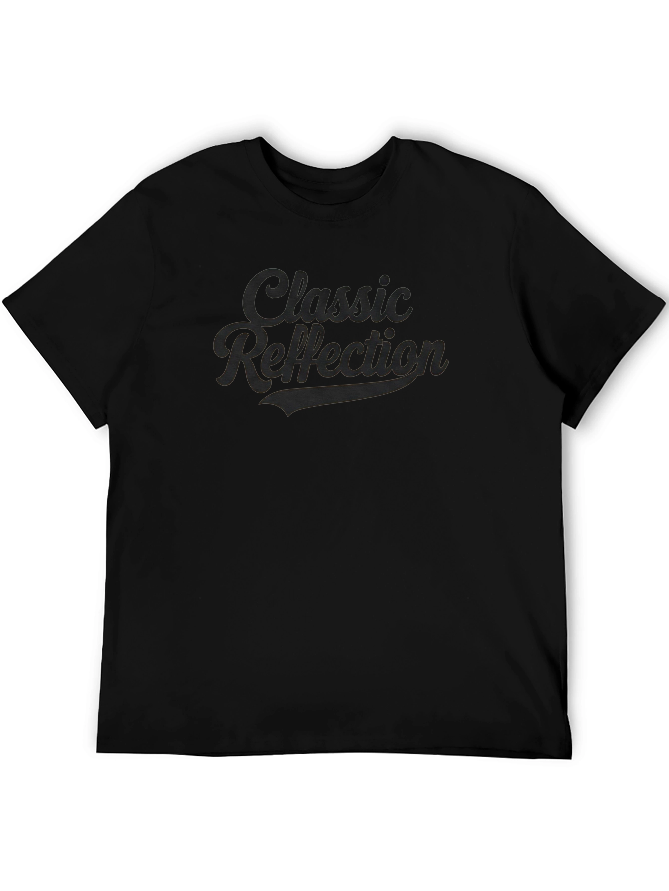 Classic Reflection Black T-Shirt