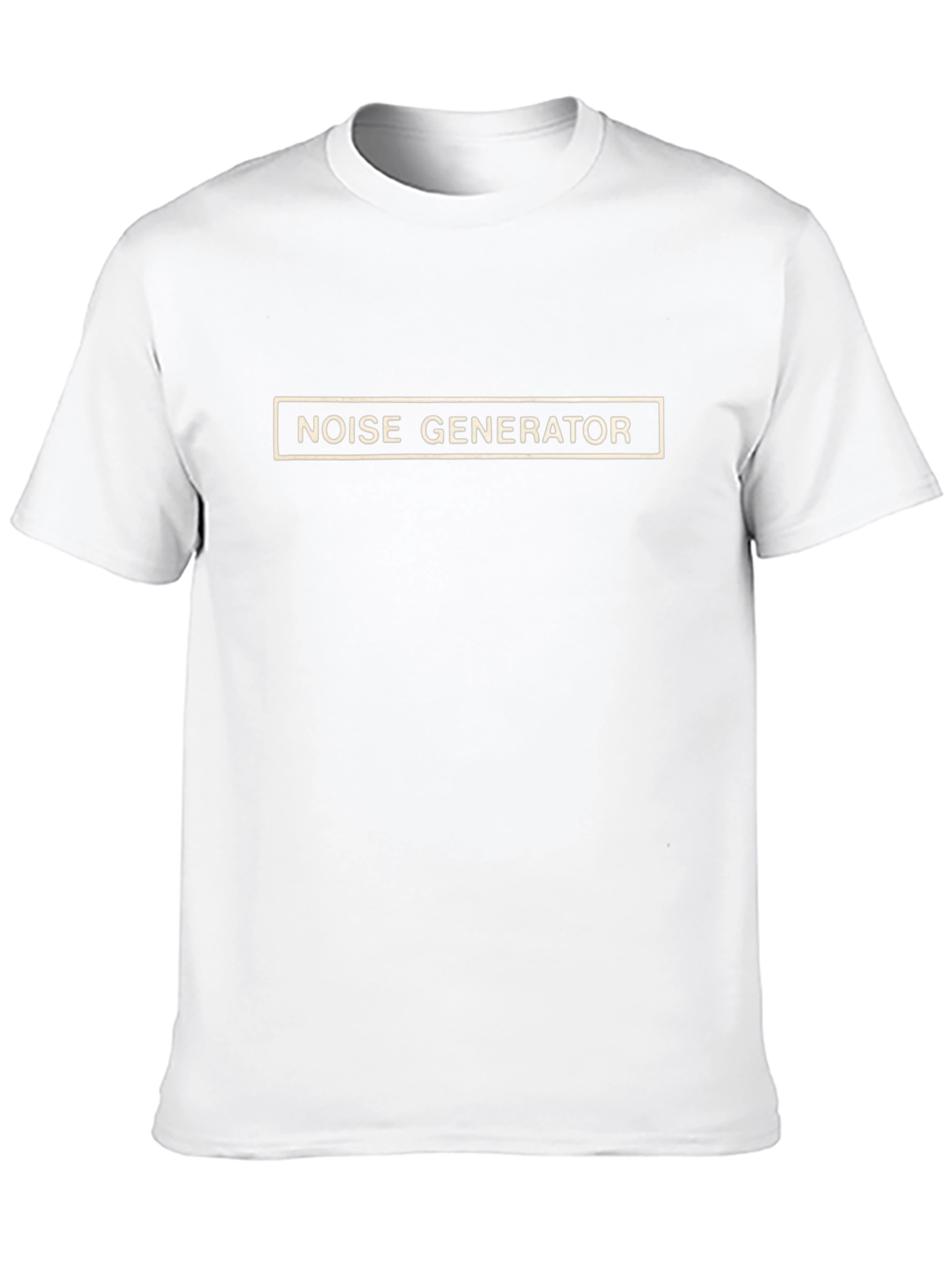 Noise Generator T-Shirt - Black Graphic Tee