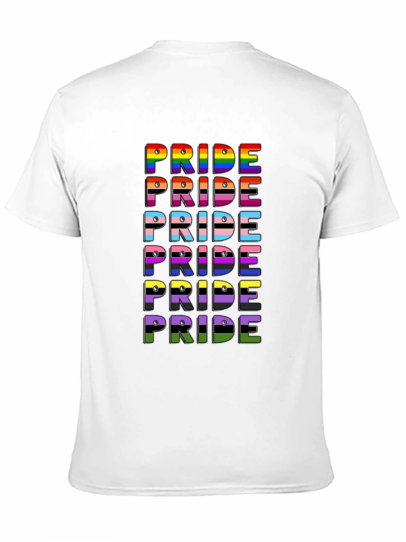 Pride Flag T-Shirt: LGBTQ+ Pride Month Graphic Tee