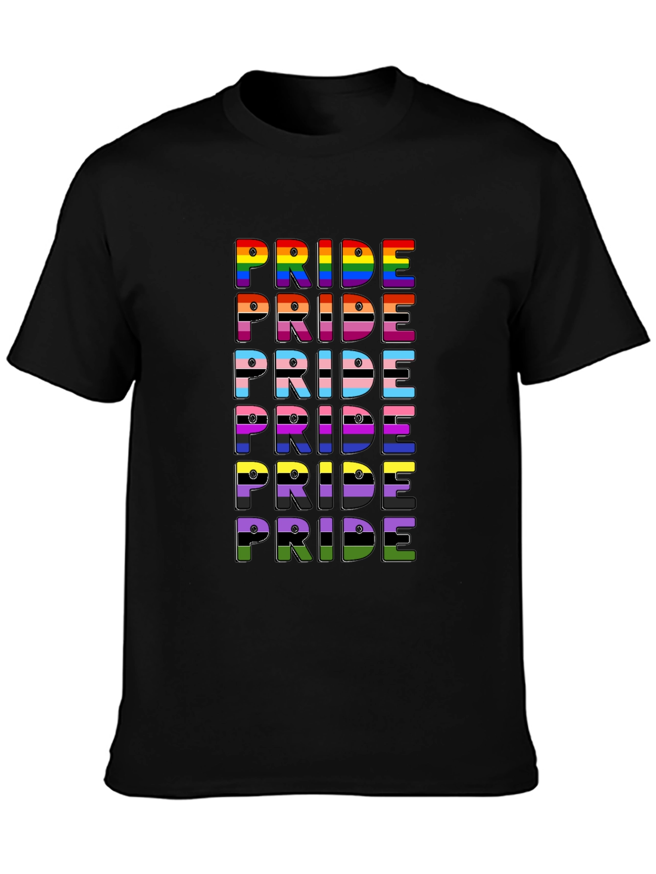 Pride Flag T-Shirt: LGBTQ+ Pride Month Graphic Tee