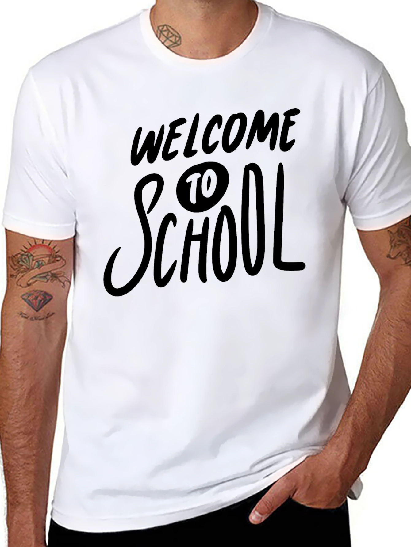 Welcome to School T-Shirt - Stylish Graphic Tee