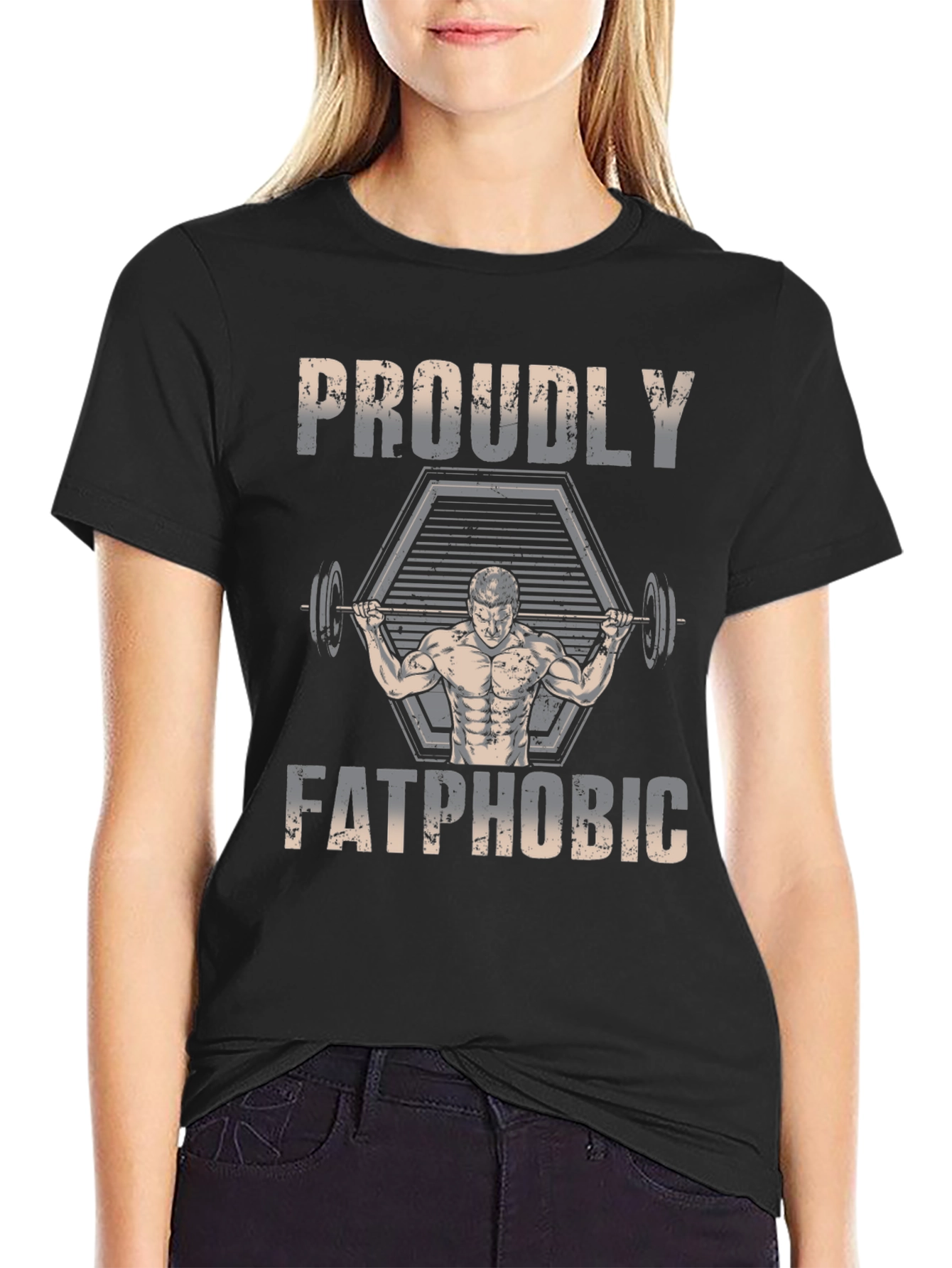 Proudly Fatphobic Graphic T-Shirt