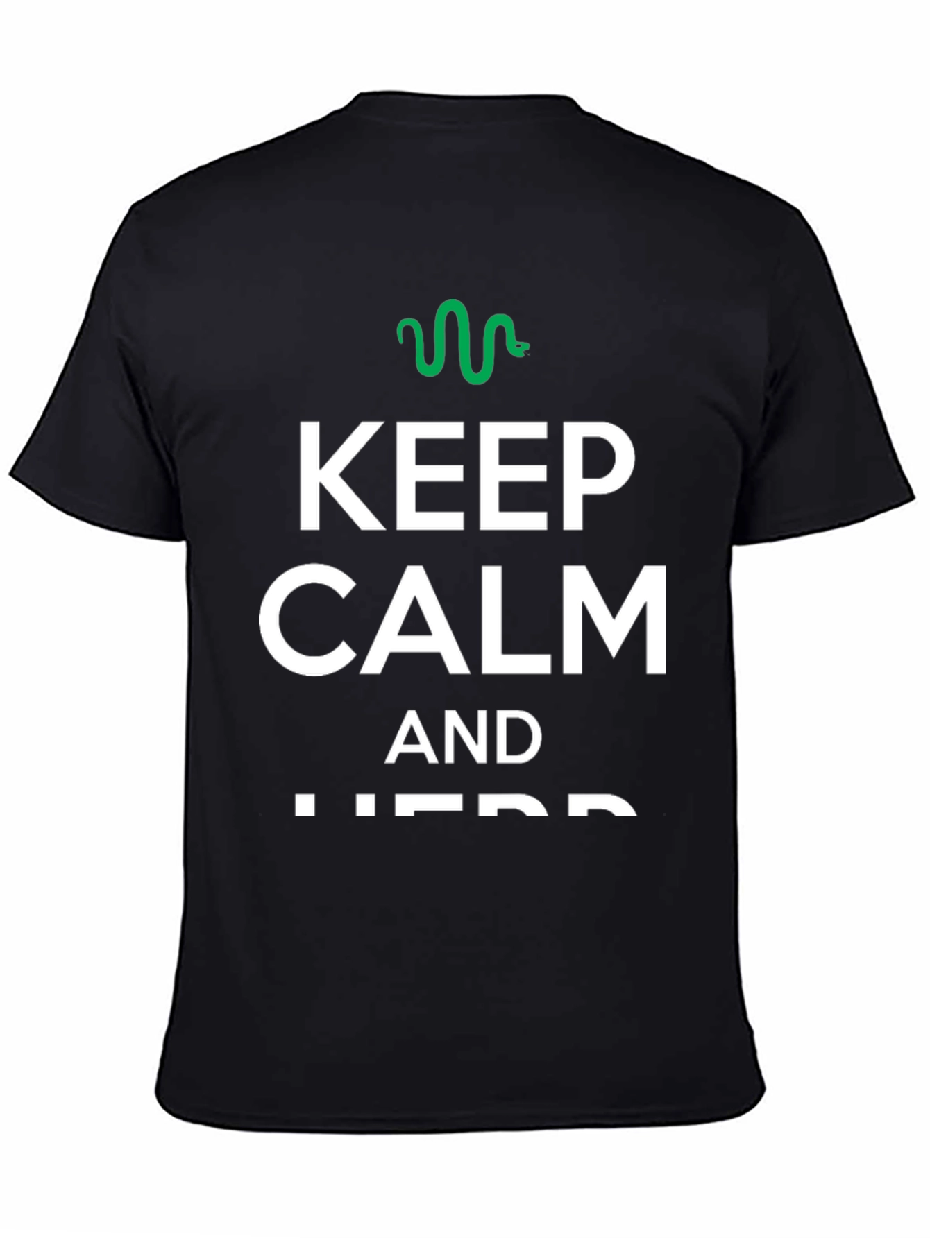 Keep Calm and Herd T-Shirt - Funny Snake Design