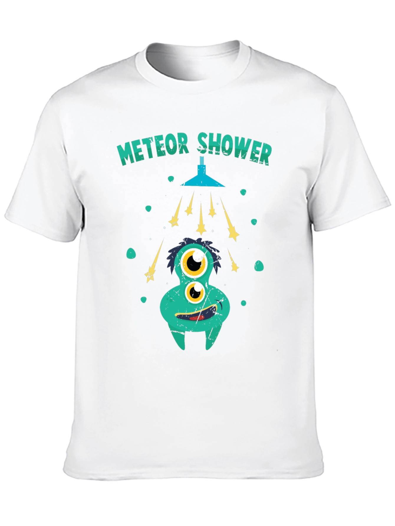 Meteor Shower Funny Graphic Tee