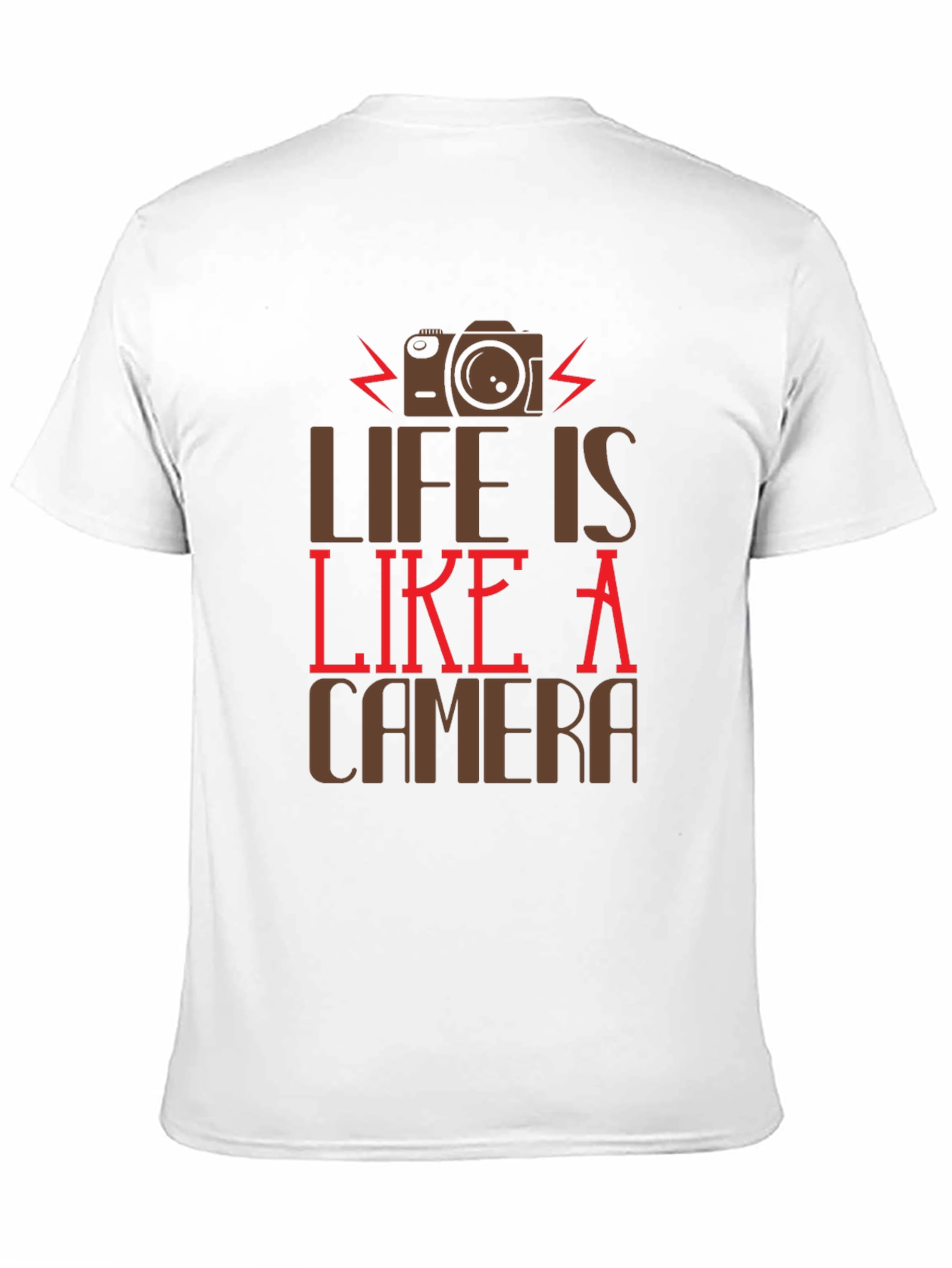 Life is Like a Camera Graphic Tee