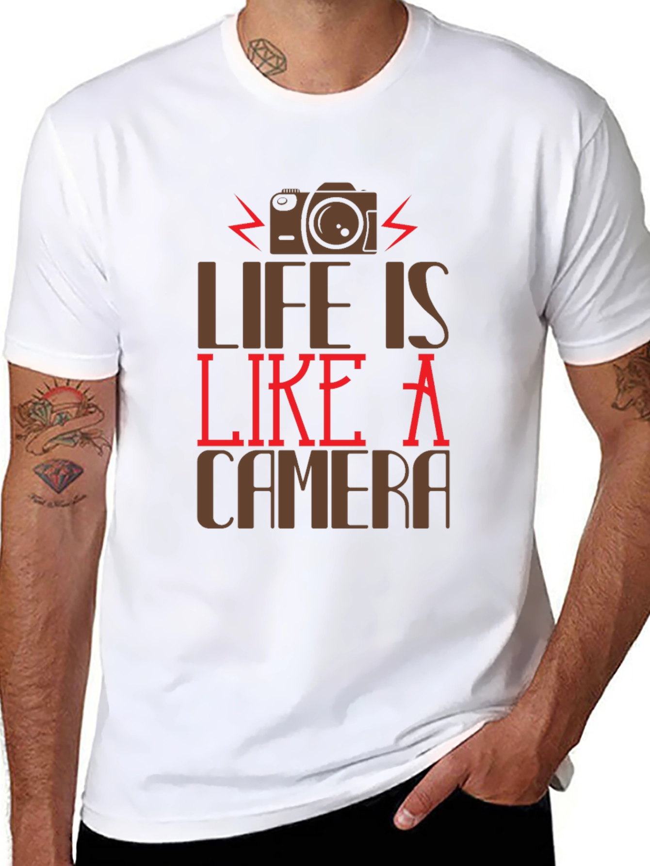 Life is Like a Camera Graphic Tee