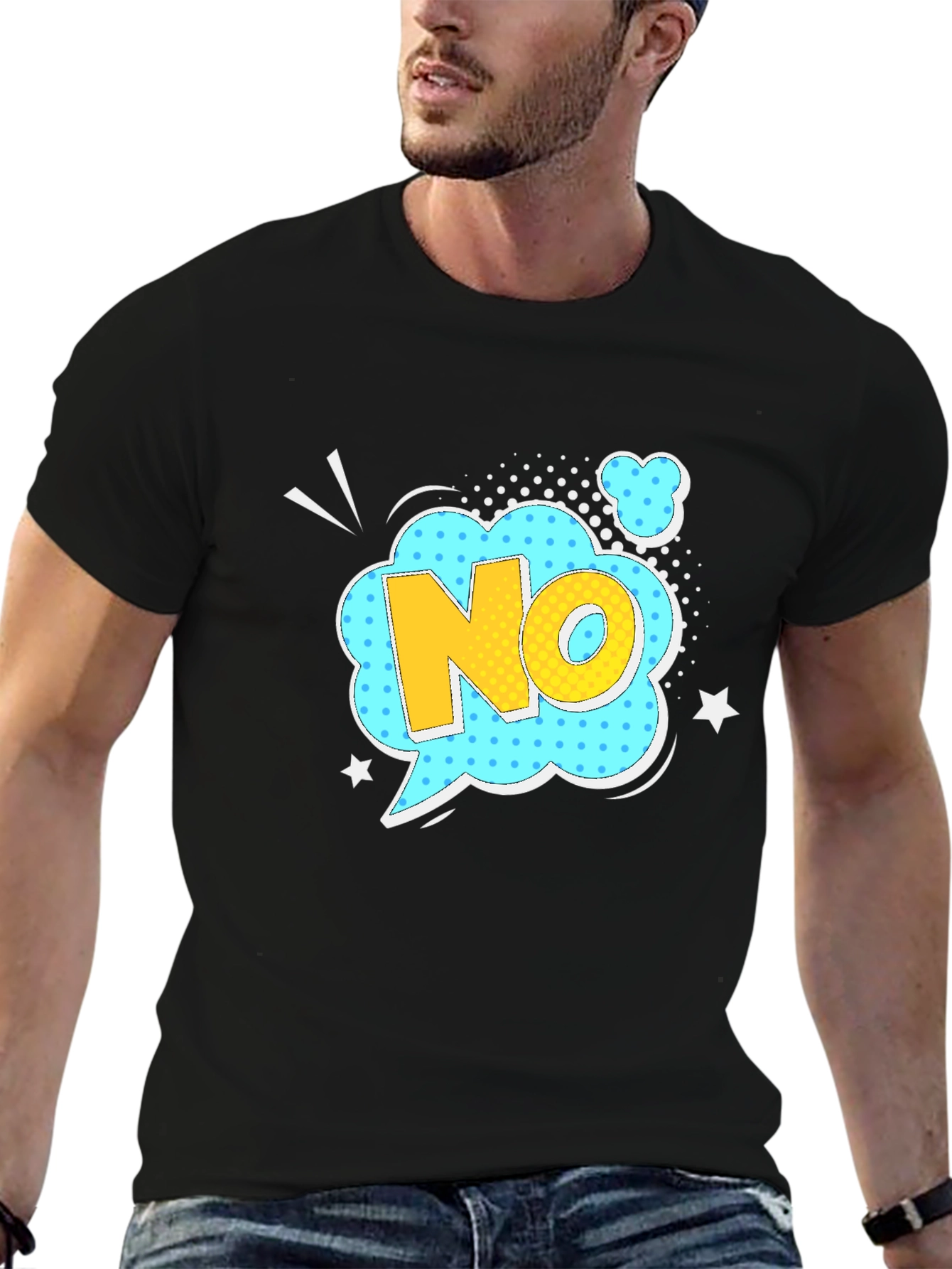 Funny NO Pop Art T-Shirt