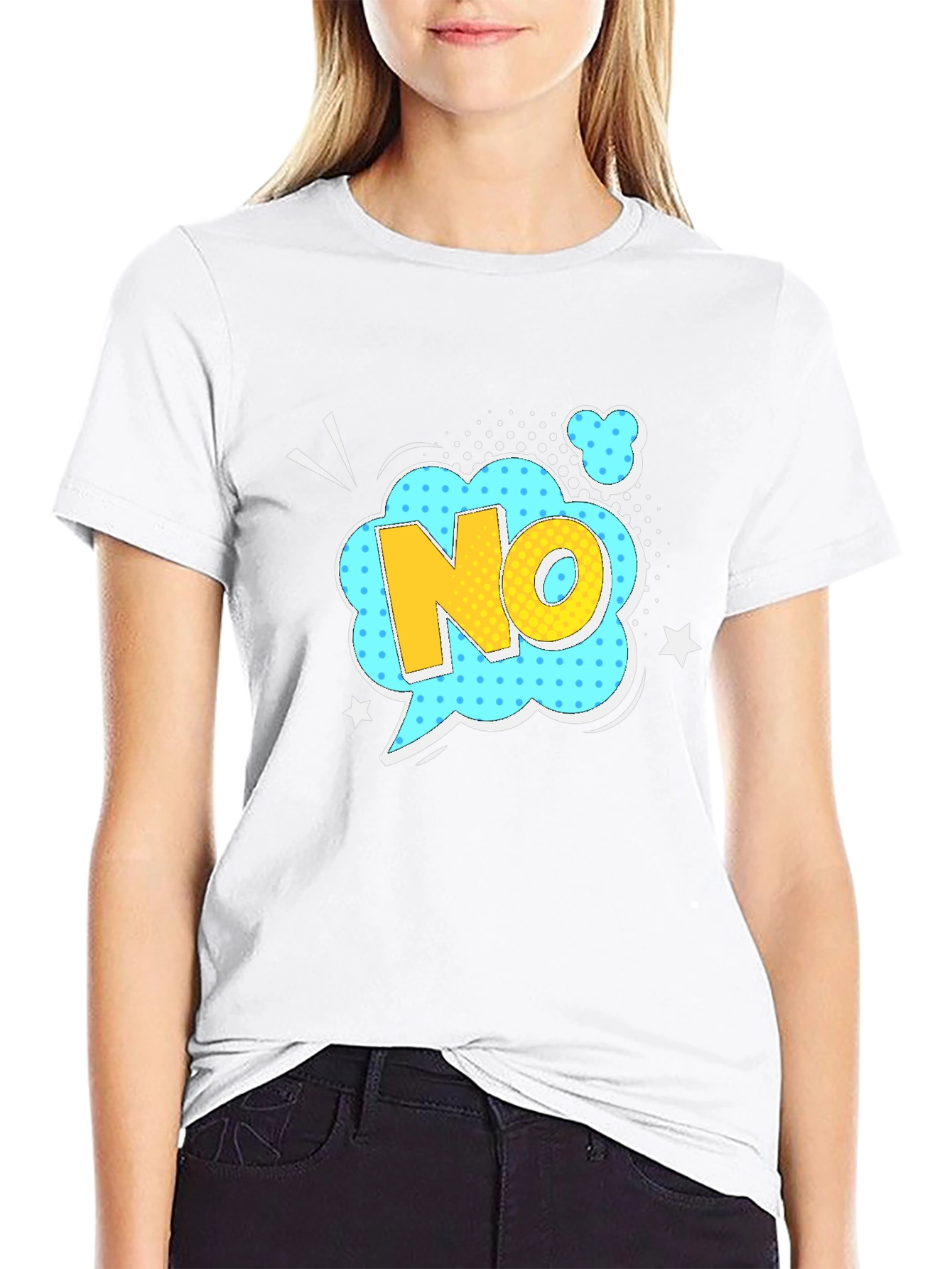 Funny NO Pop Art T-Shirt