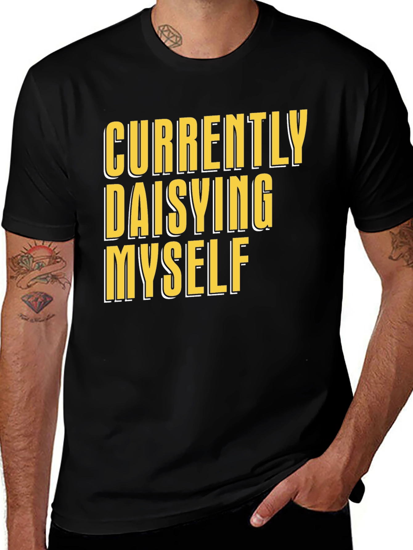 Currently Daisying Myself Graphic T-Shirt