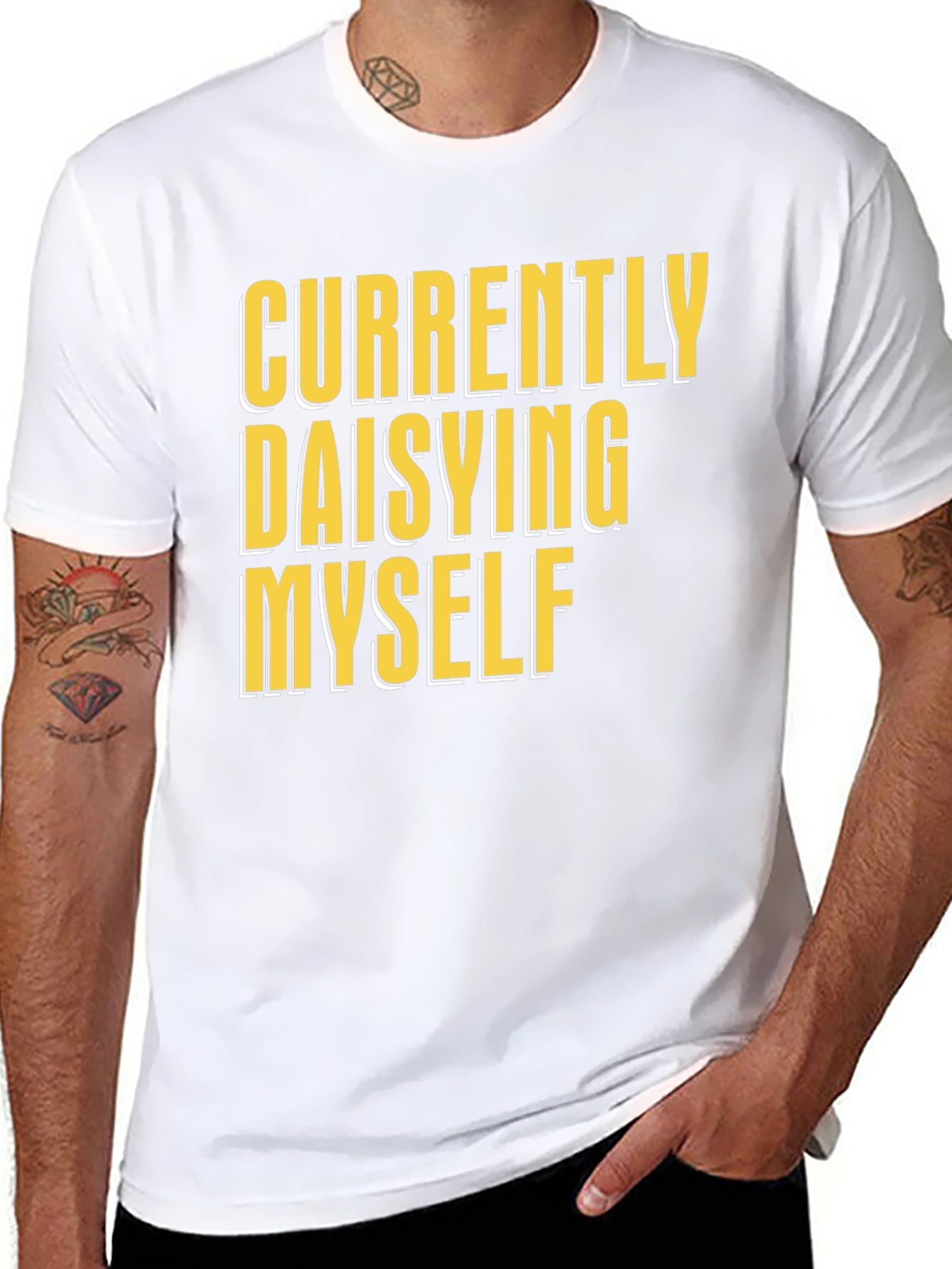 Currently Daisying Myself Graphic T-Shirt