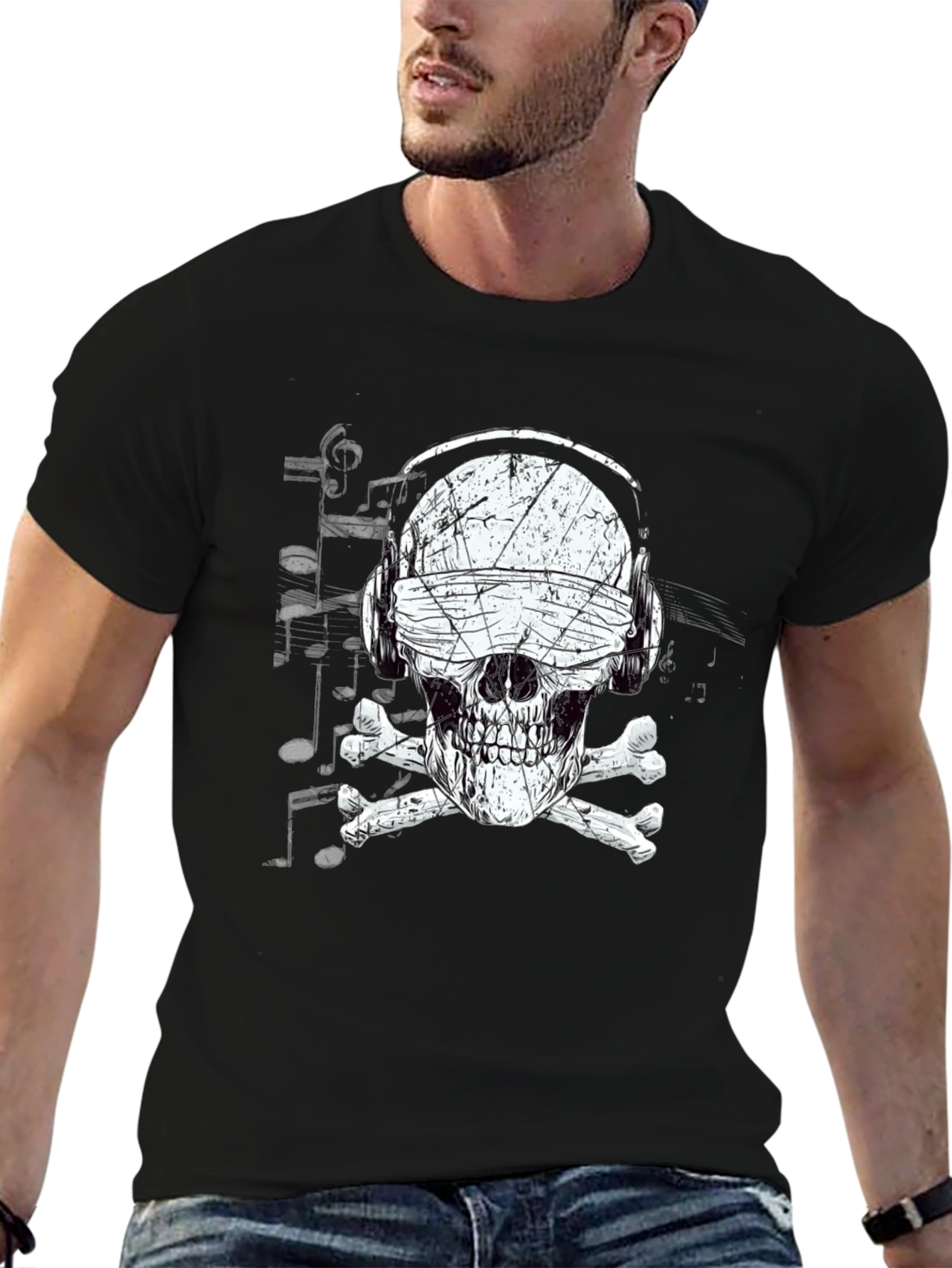 Skull & Crossbones Music T-Shirt