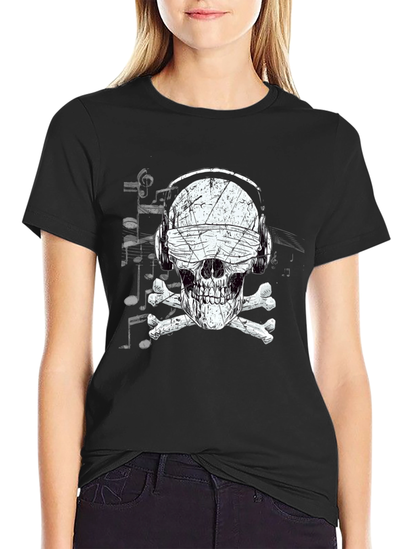 Skull & Crossbones Music T-Shirt