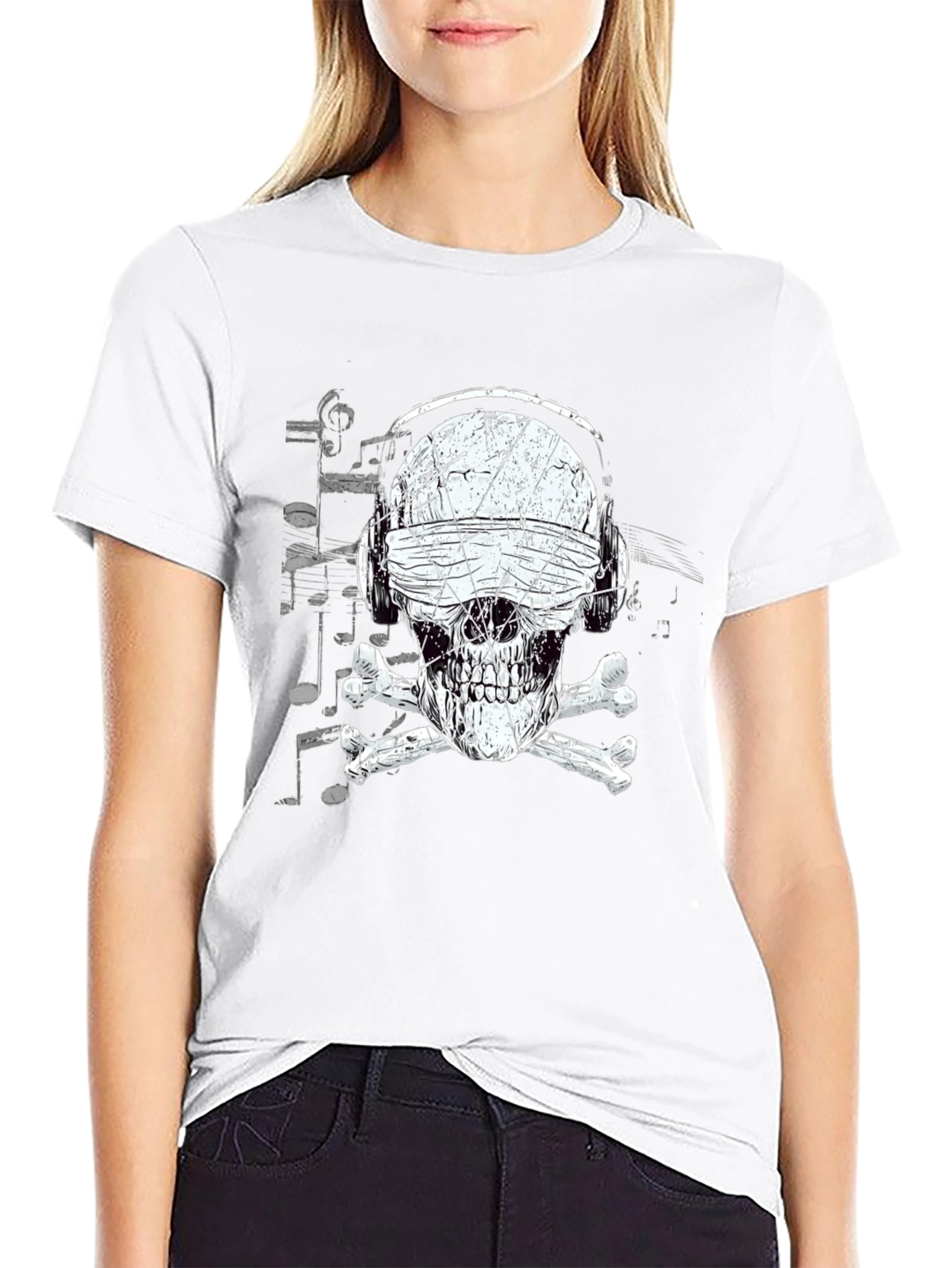 Skull & Crossbones Music T-Shirt