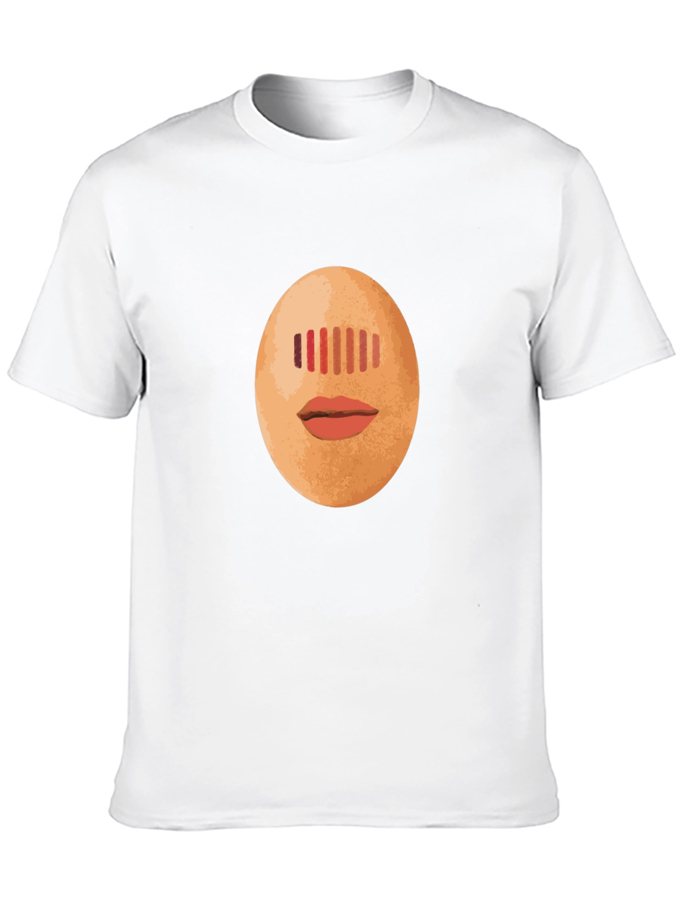 Egg Head Graphic Tee - Unique Black T-Shirt