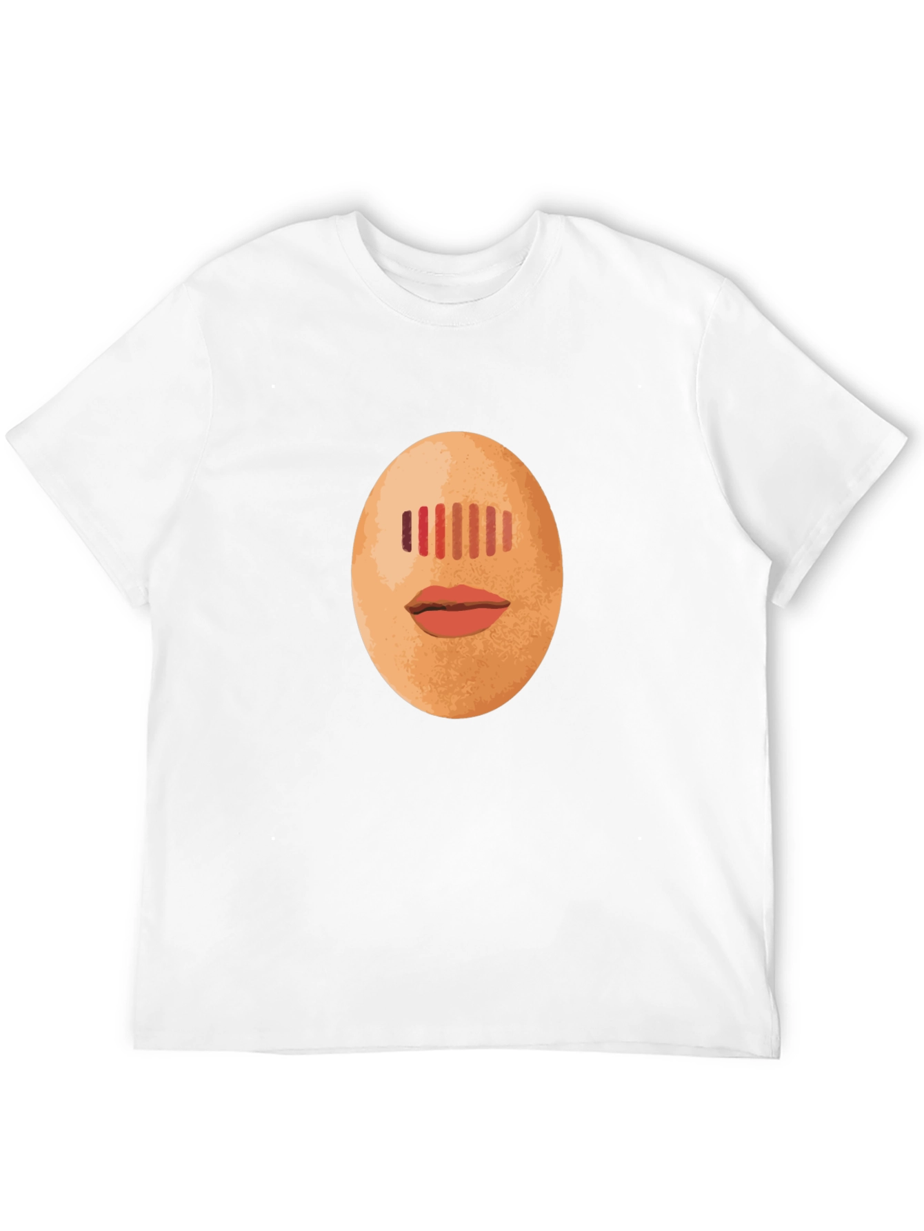 Egg Head Graphic Tee - Unique Black T-Shirt