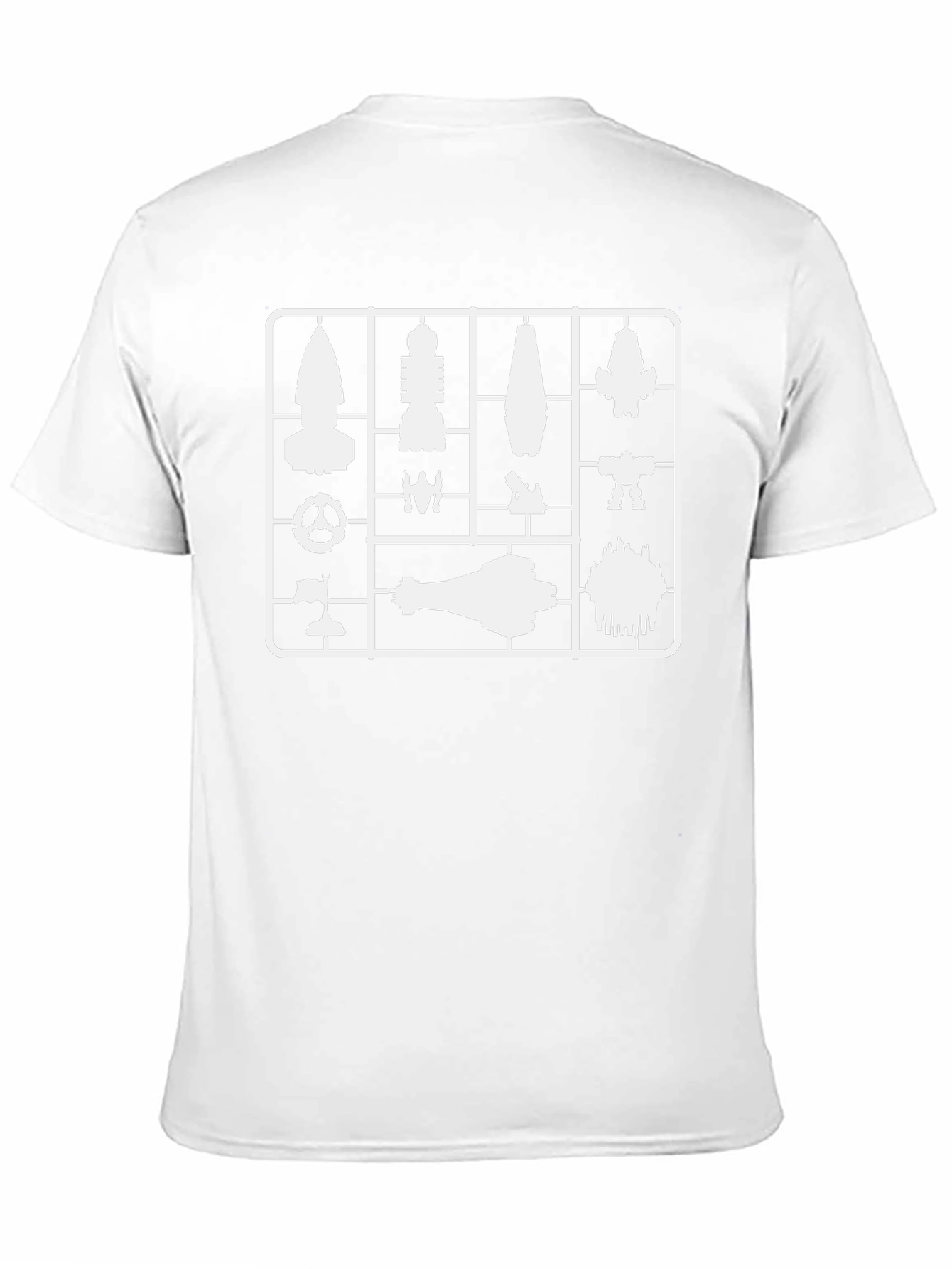 Spaceship Model Kit T-Shirt - Sci-Fi Build!