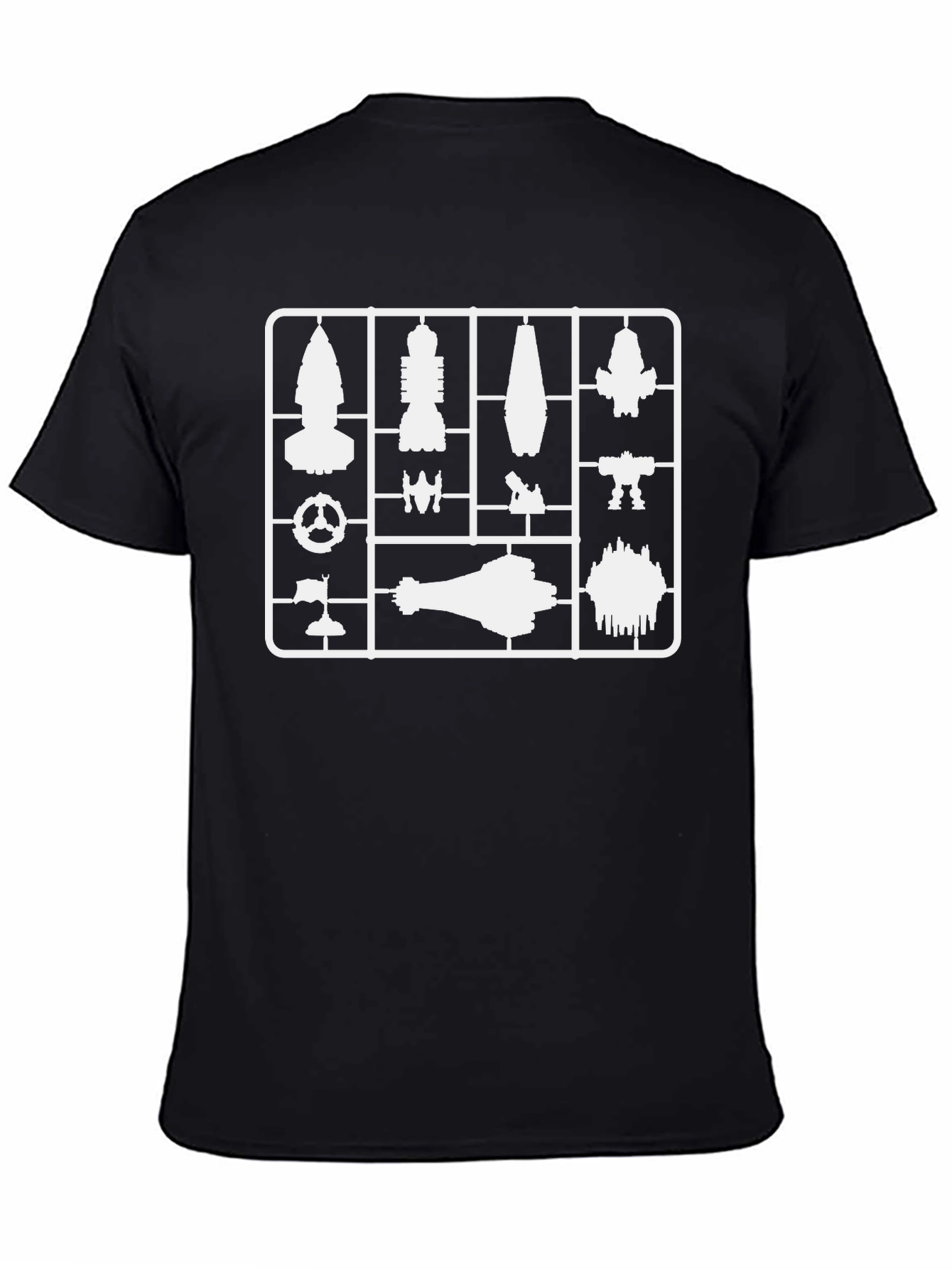 Spaceship Model Kit T-Shirt - Sci-Fi Build!