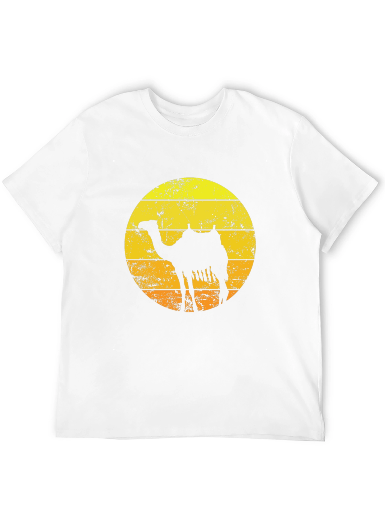 Retro Camel Silhouette T-Shirt