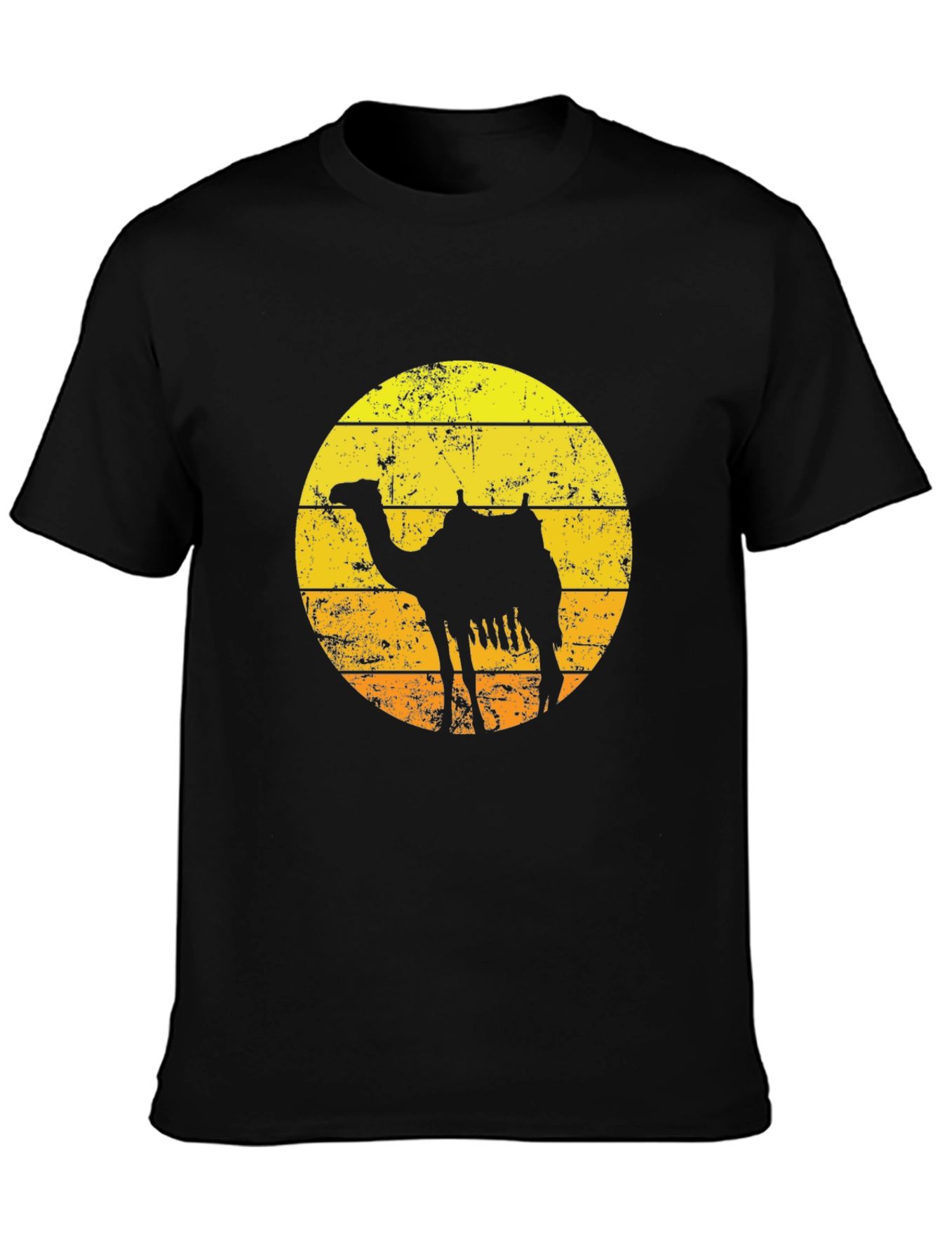 Retro Camel Silhouette T-Shirt