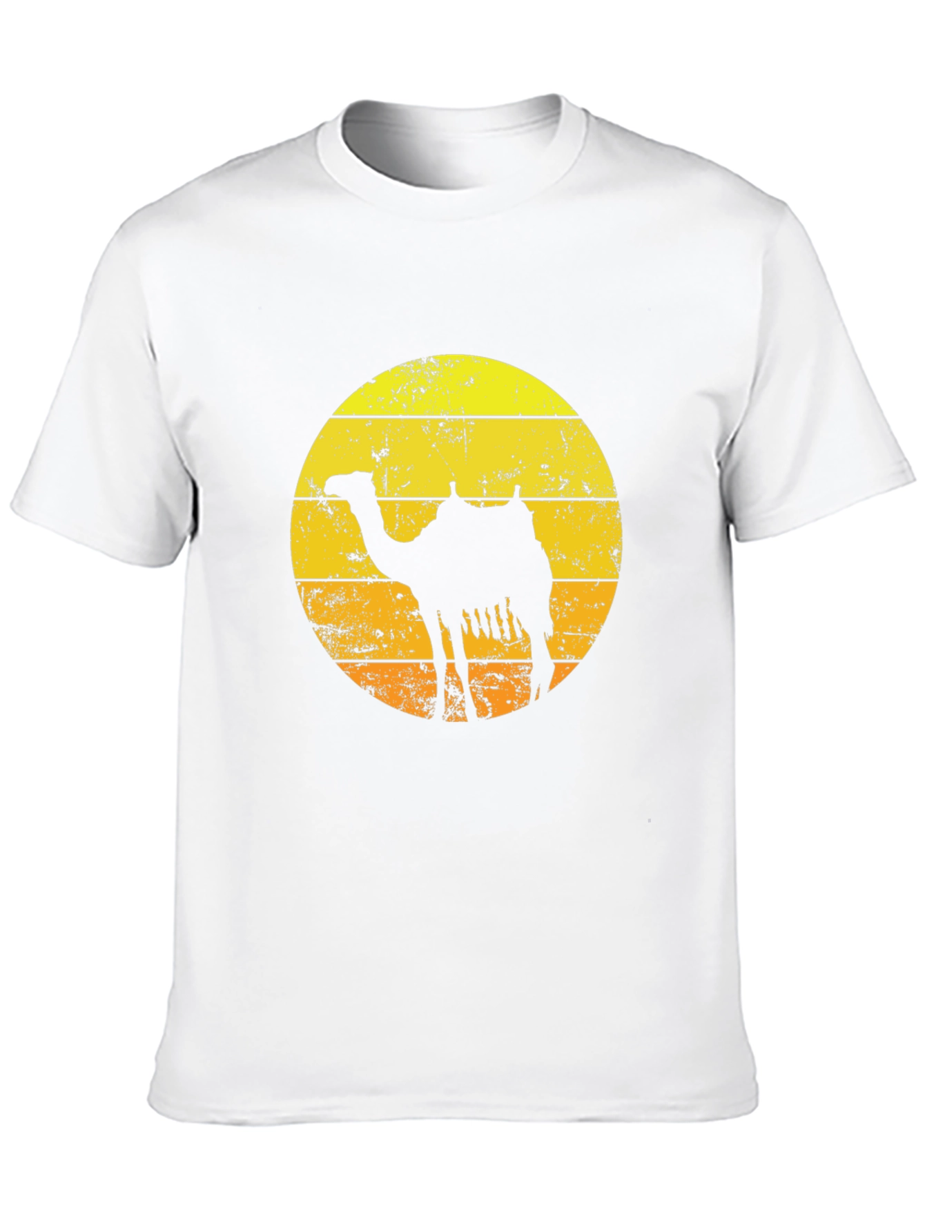 Retro Camel Silhouette T-Shirt