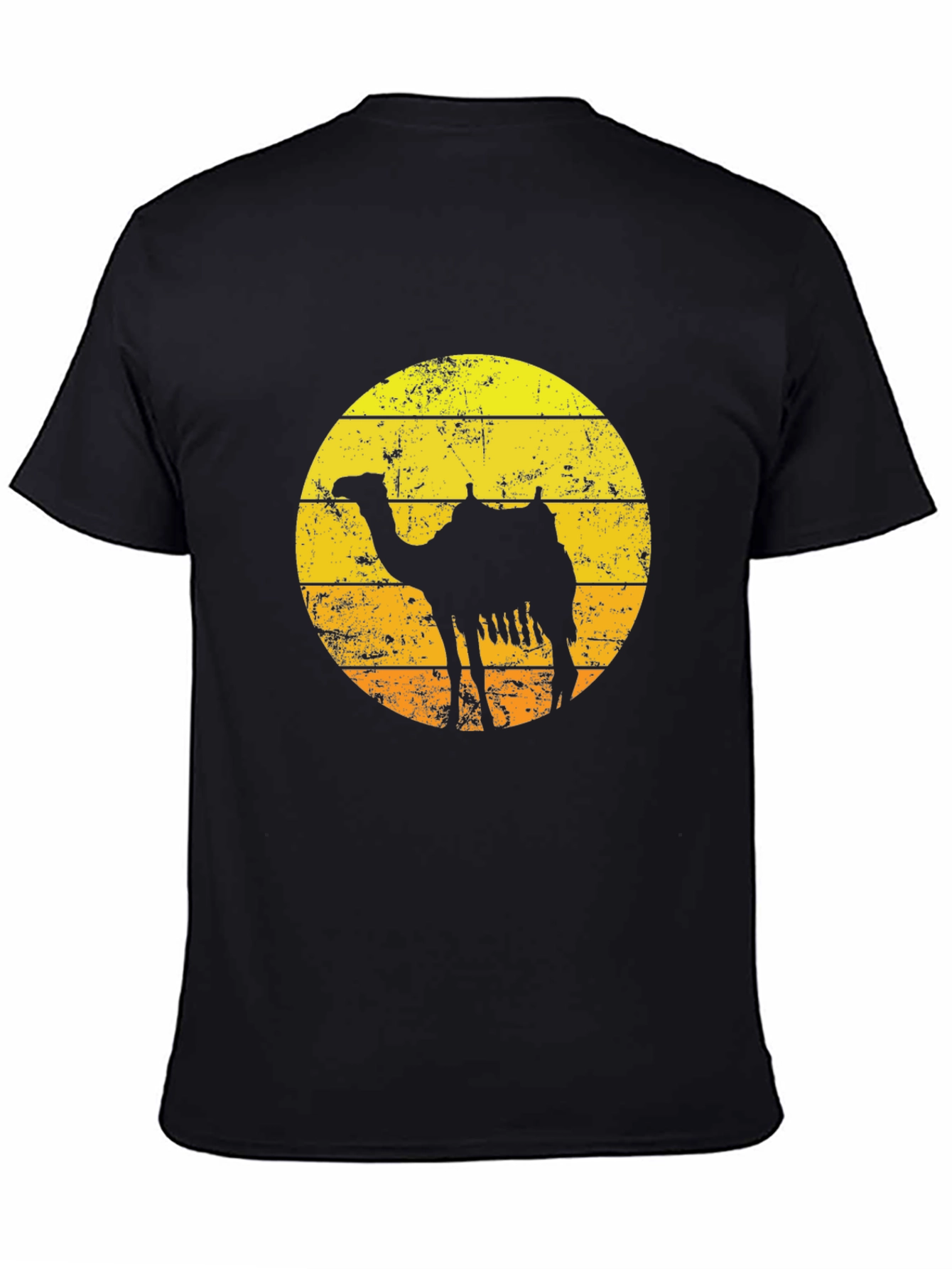 Retro Camel Silhouette T-Shirt