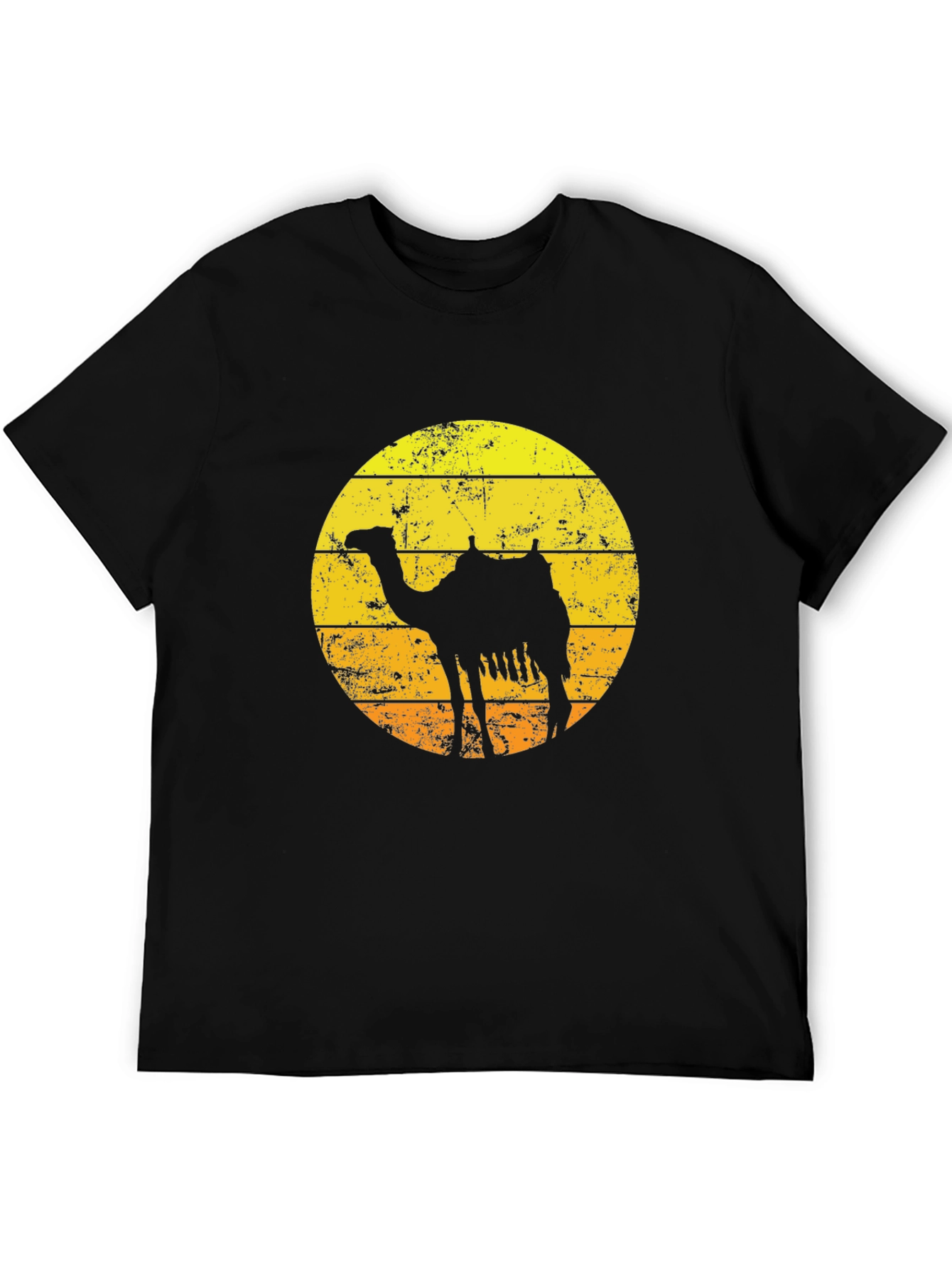 Retro Camel Silhouette T-Shirt