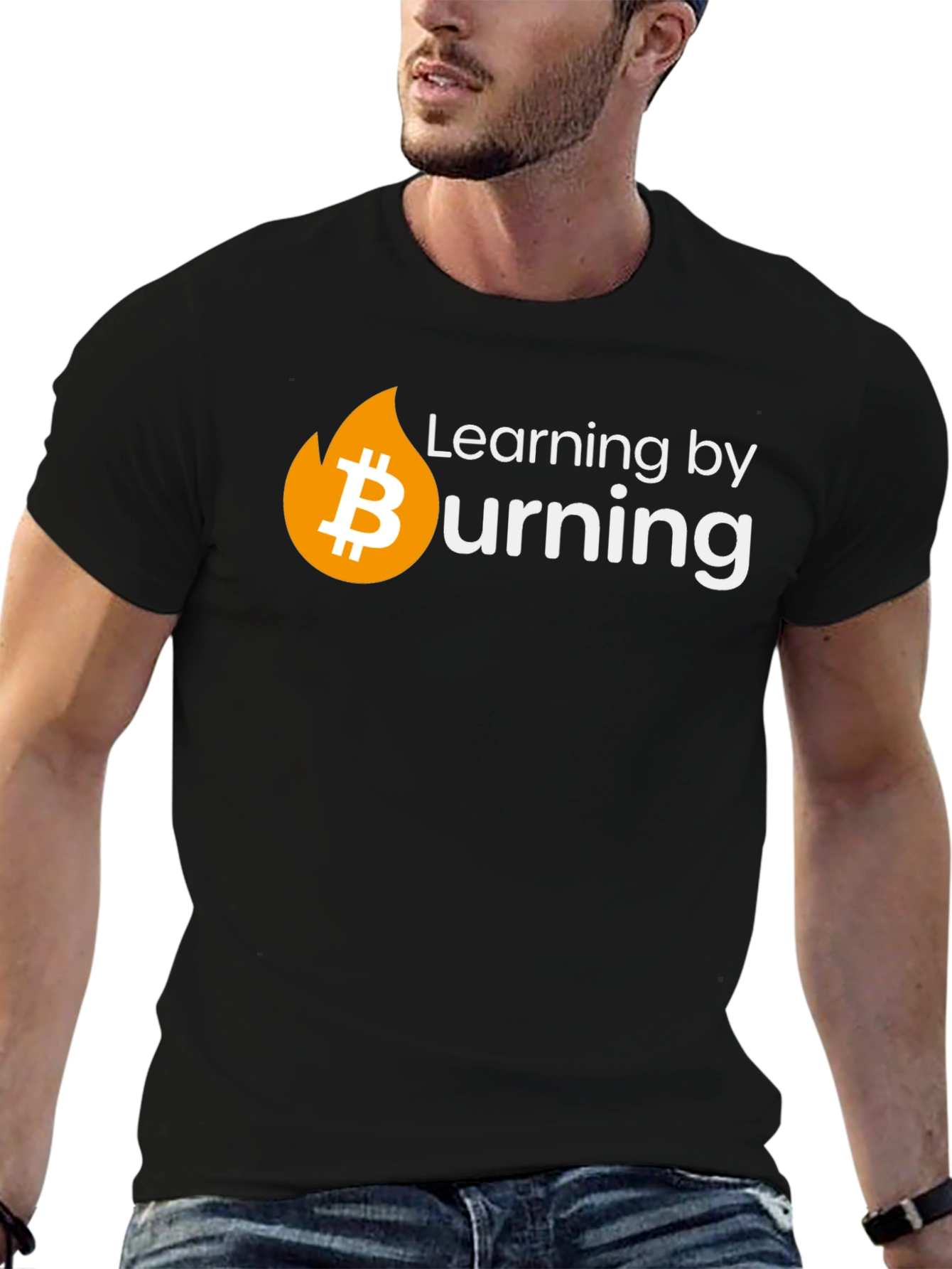 Bitcoin Learning by Burning Graphic Tee