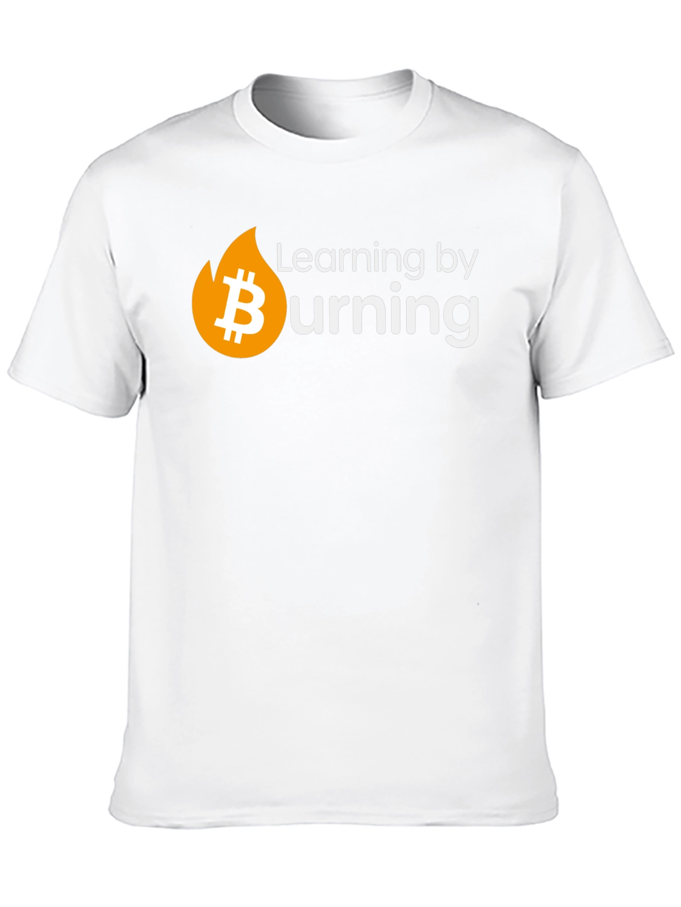Bitcoin Learning by Burning Graphic Tee