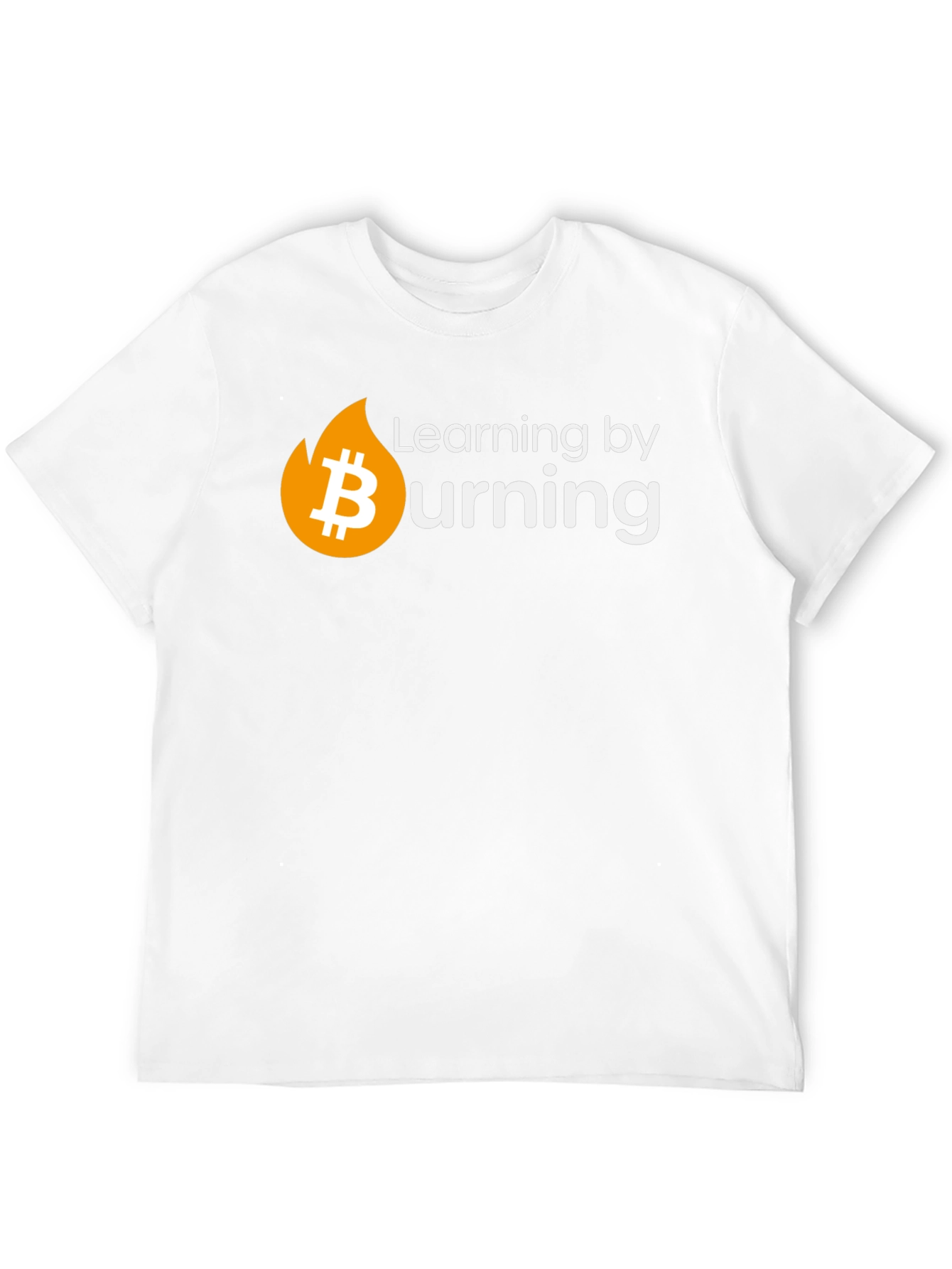 Bitcoin Learning by Burning Graphic Tee