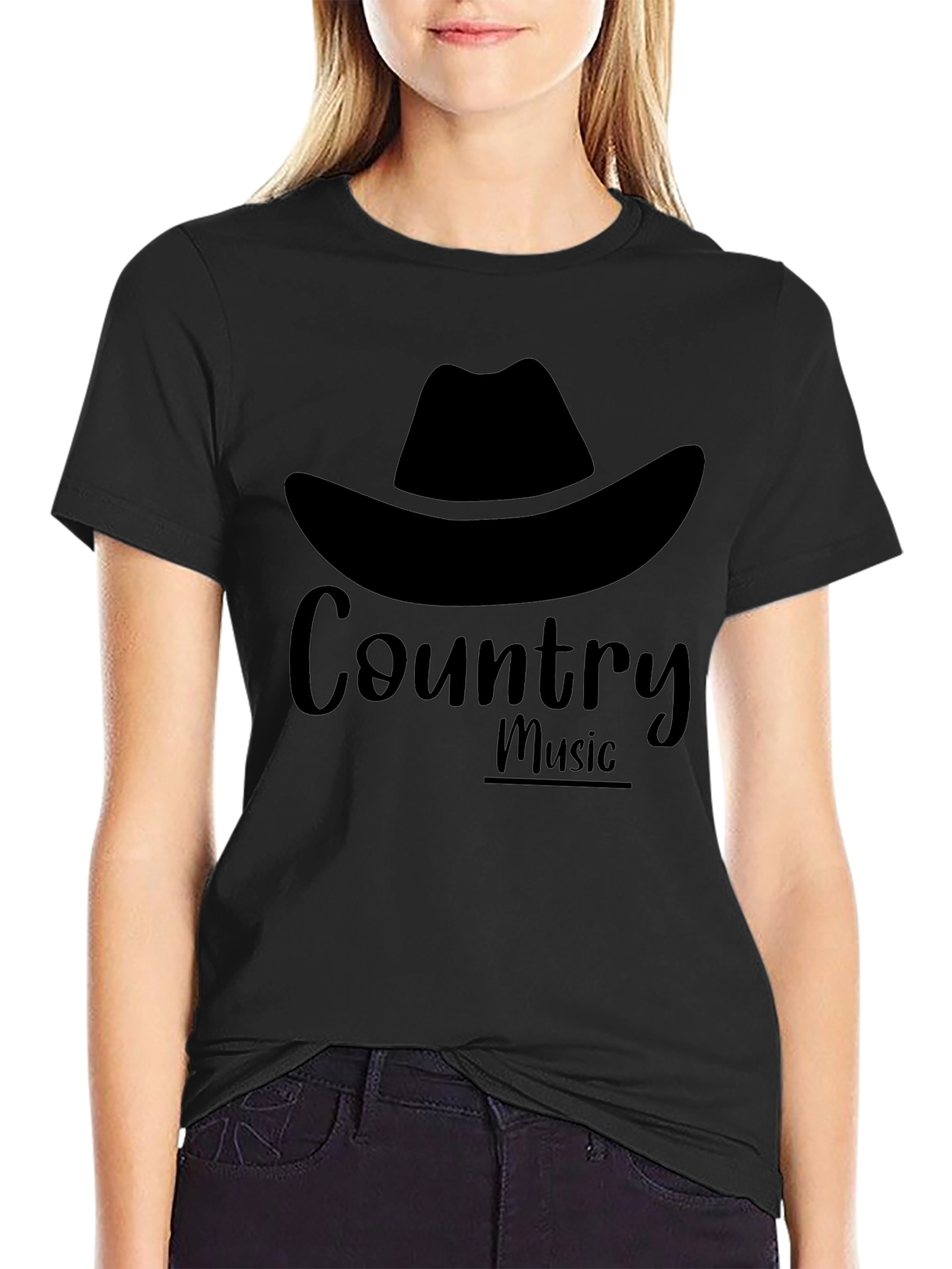 Country Music Hat Graphic Tee