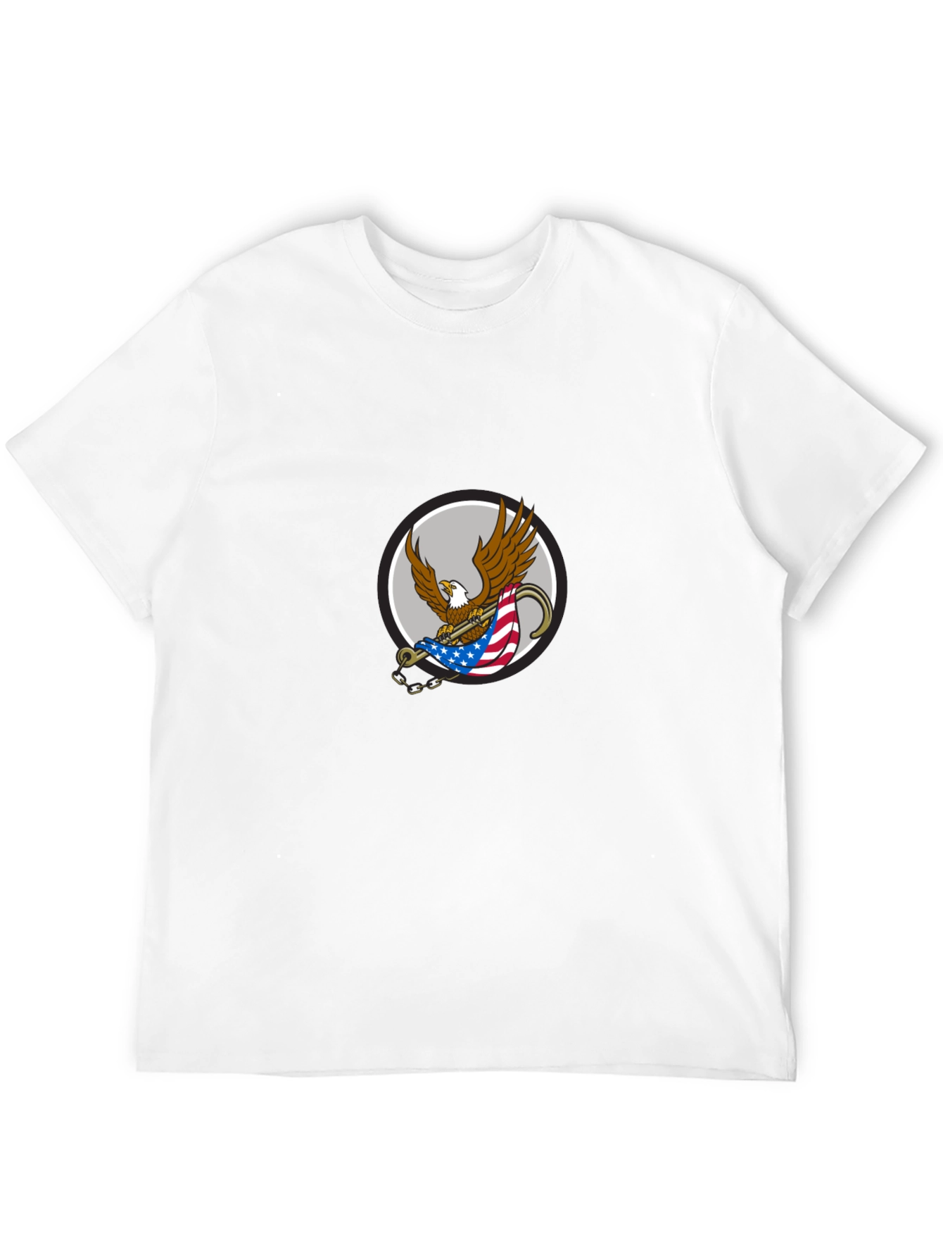 Eagle Flag Graphic T-Shirt