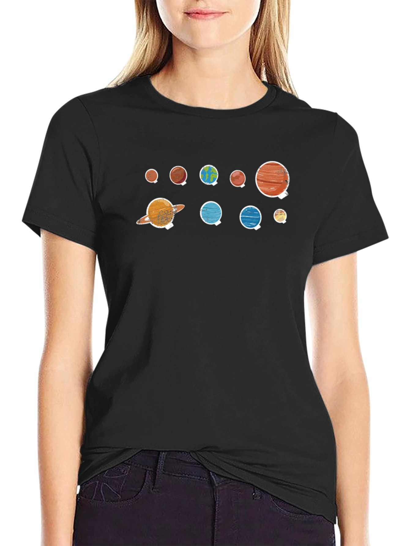 Planet T-Shirt - Solar System Graphic Tee