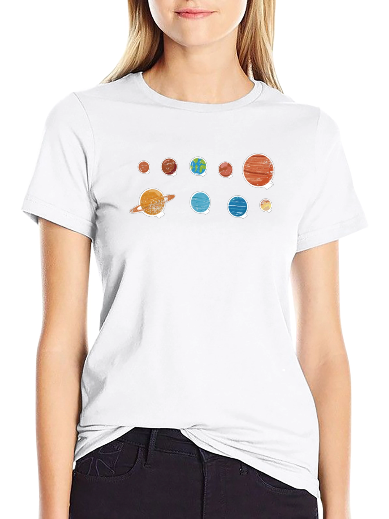 Planet T-Shirt - Solar System Graphic Tee