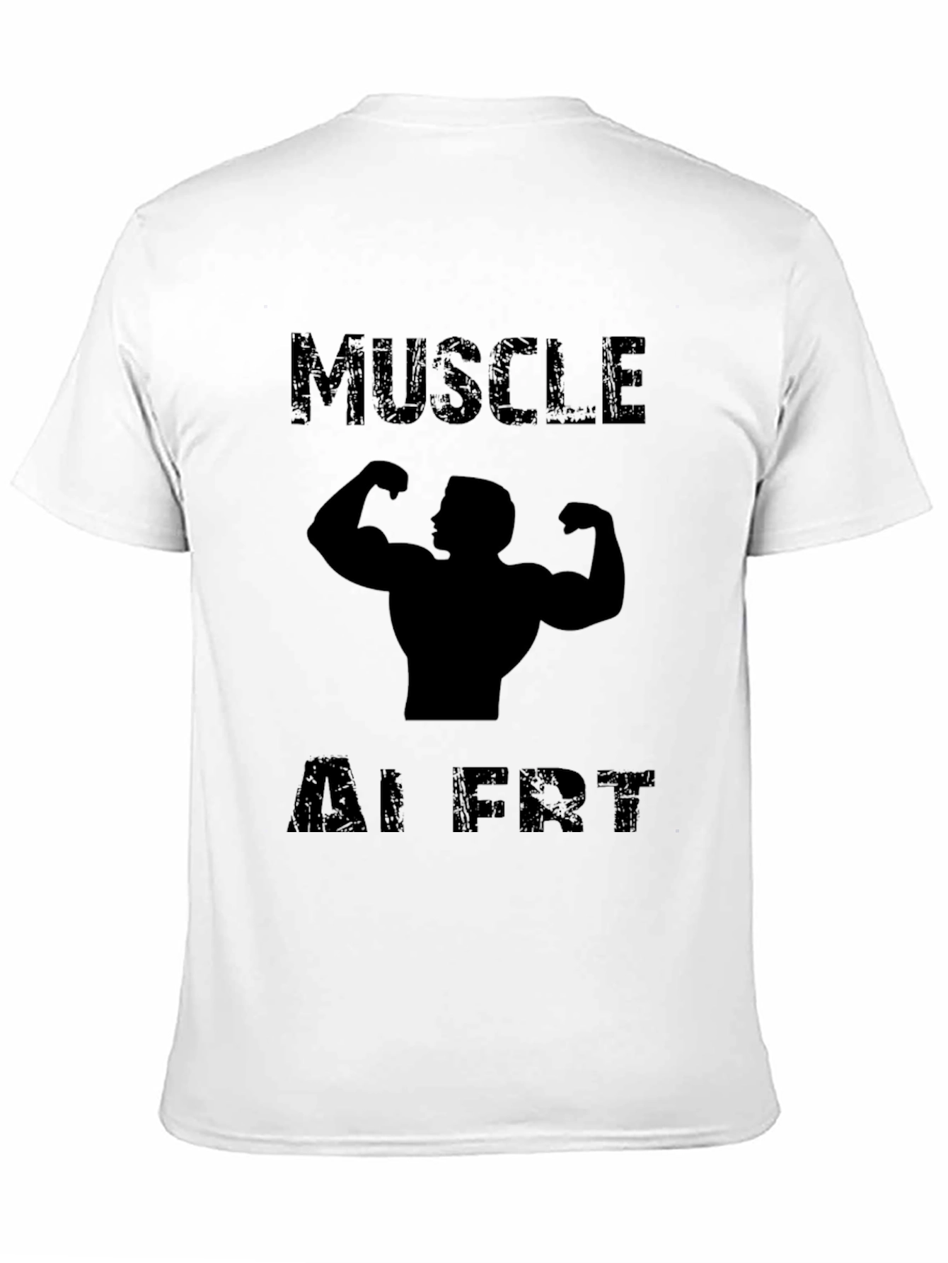 Muscle Alert Graphic Tee - Black