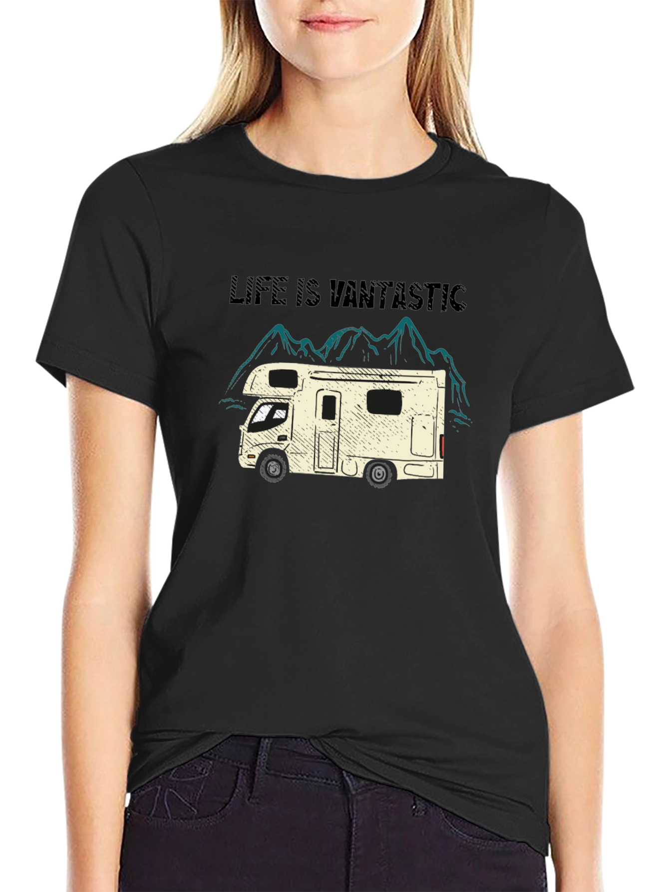 Life Is Vantastic Tee - Camping RV T-Shirt