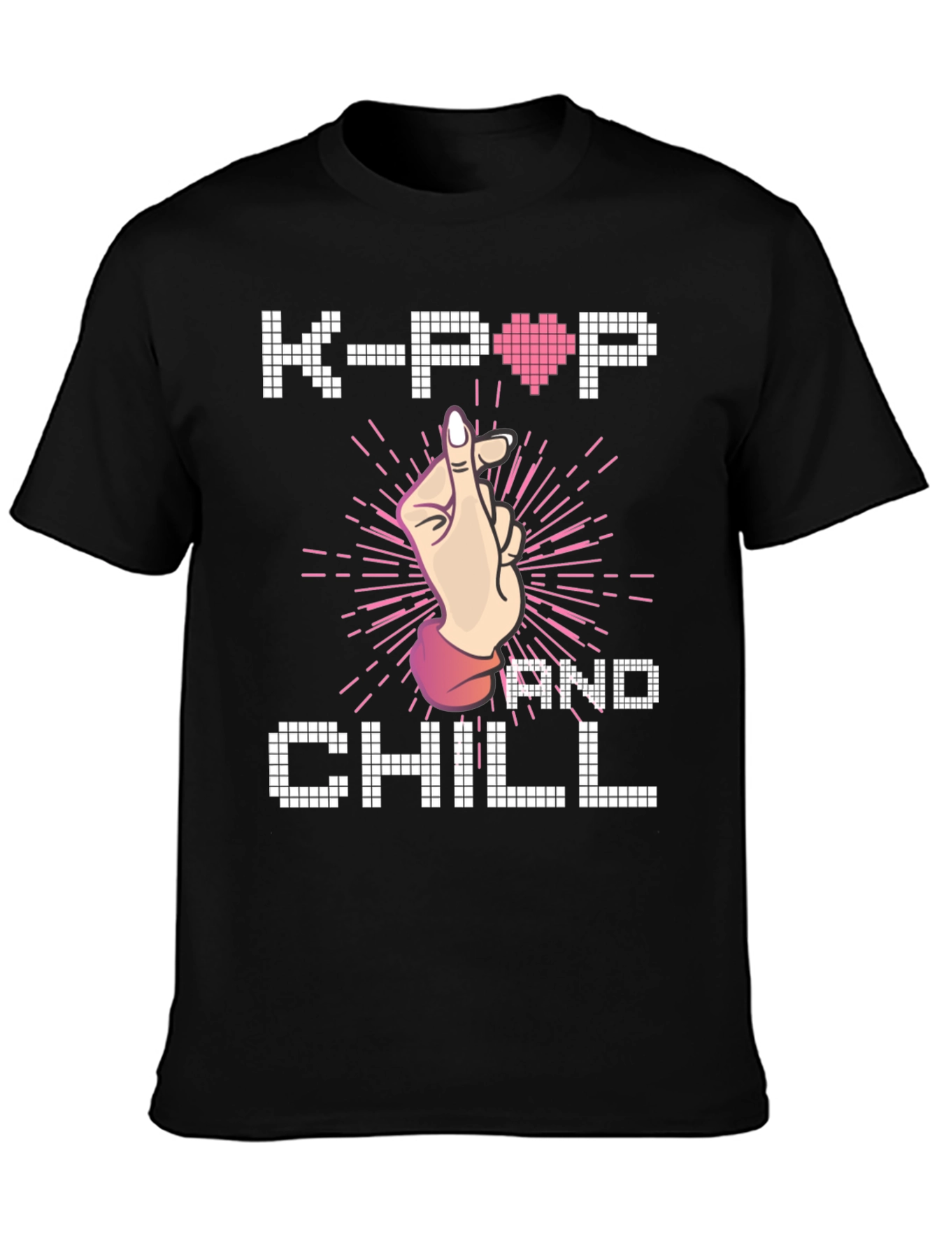 K-Pop and Chill Graphic Tee