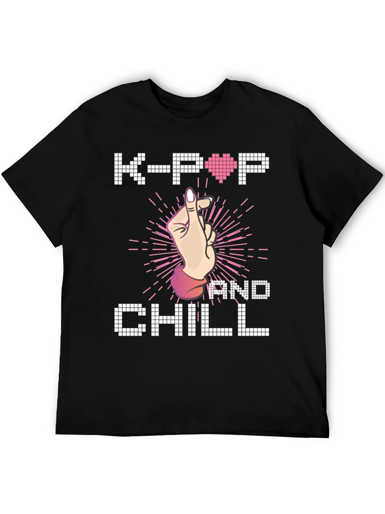 K-Pop and Chill Graphic Tee