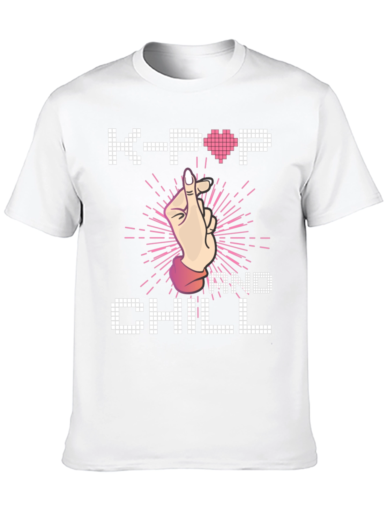 K-Pop and Chill Graphic Tee