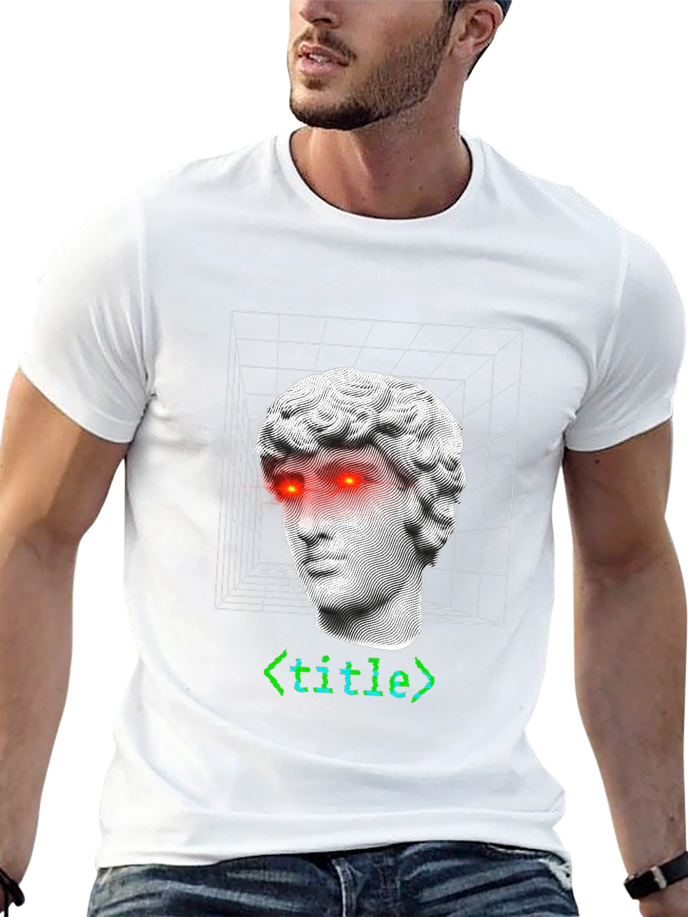 Modern Art Statue T-Shirt