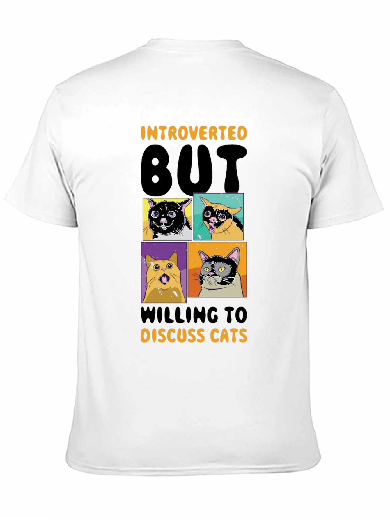 Introverted Cats Graphic Tee