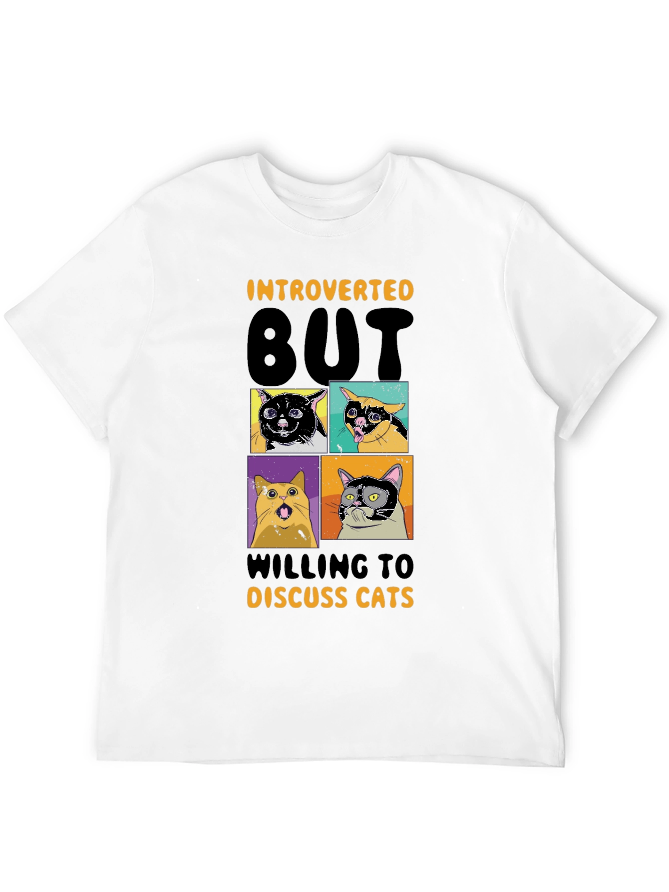 Introverted Cats Graphic Tee