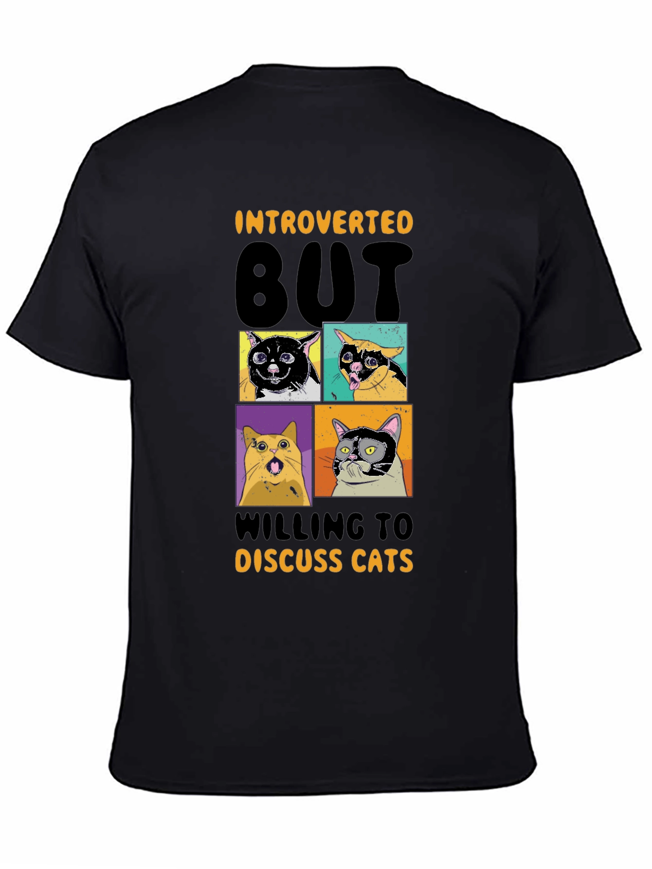 Introverted Cats Graphic Tee