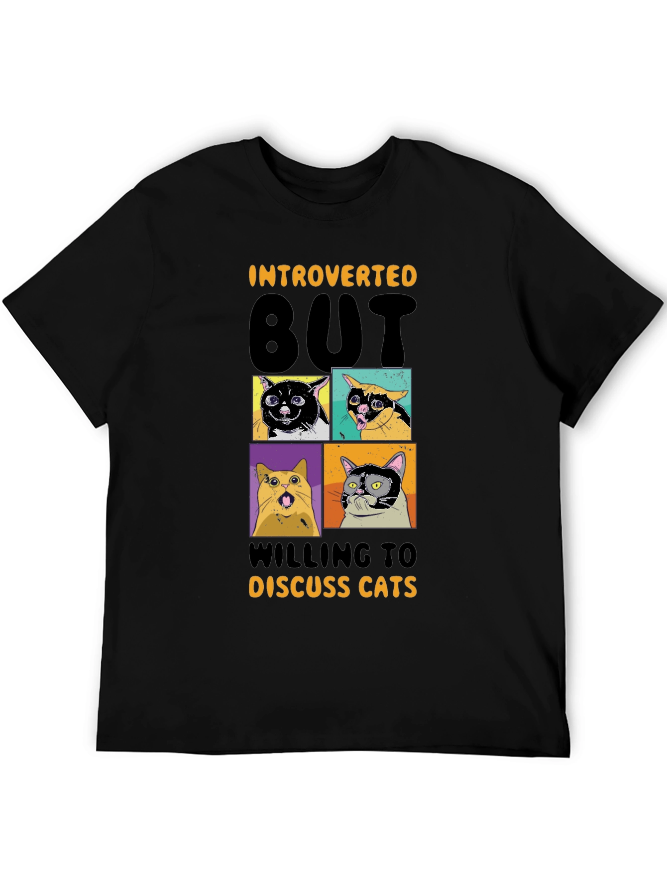 Introverted Cats Graphic Tee