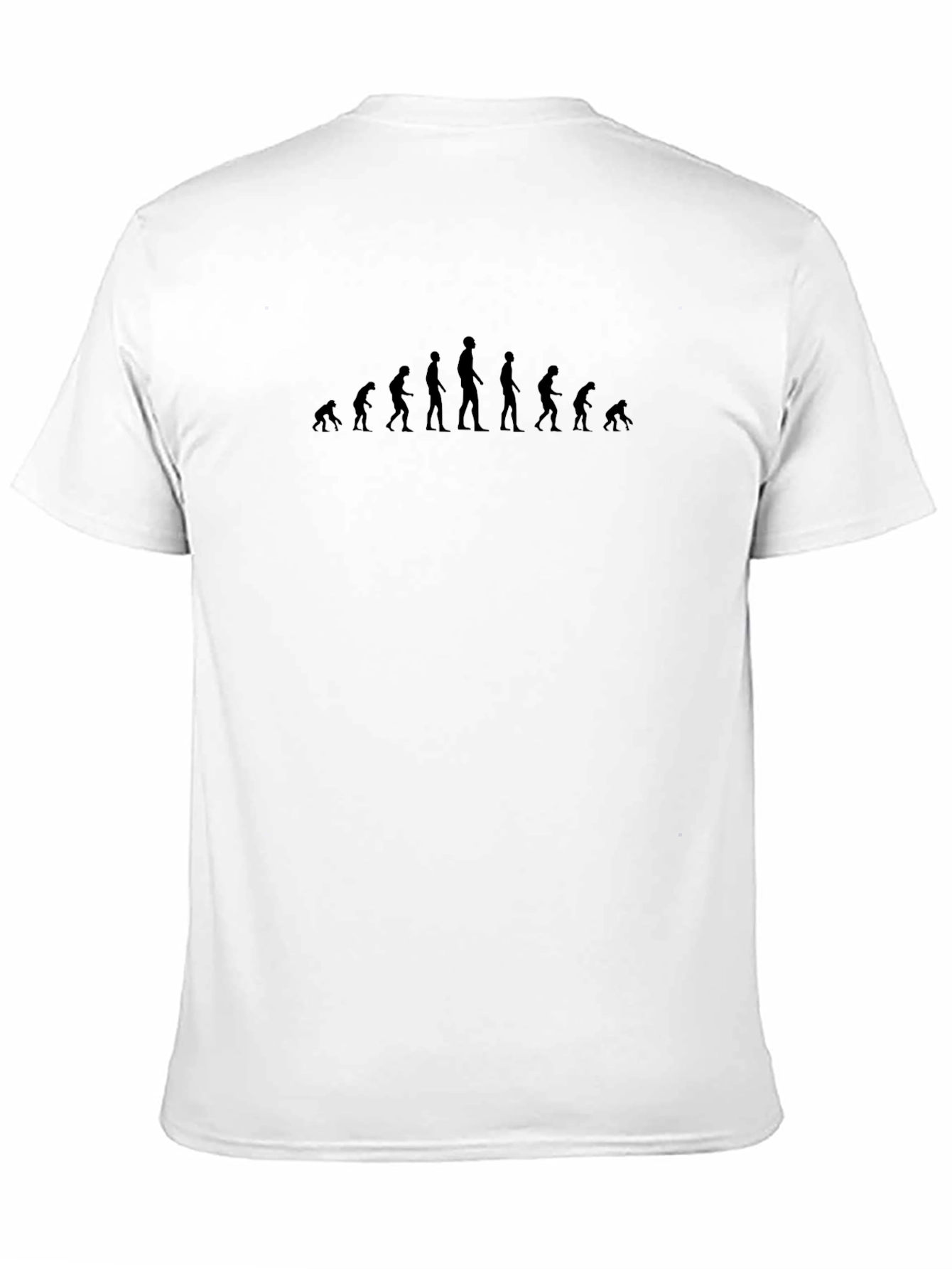 Evolution Silhouette Graphic Tee - Black