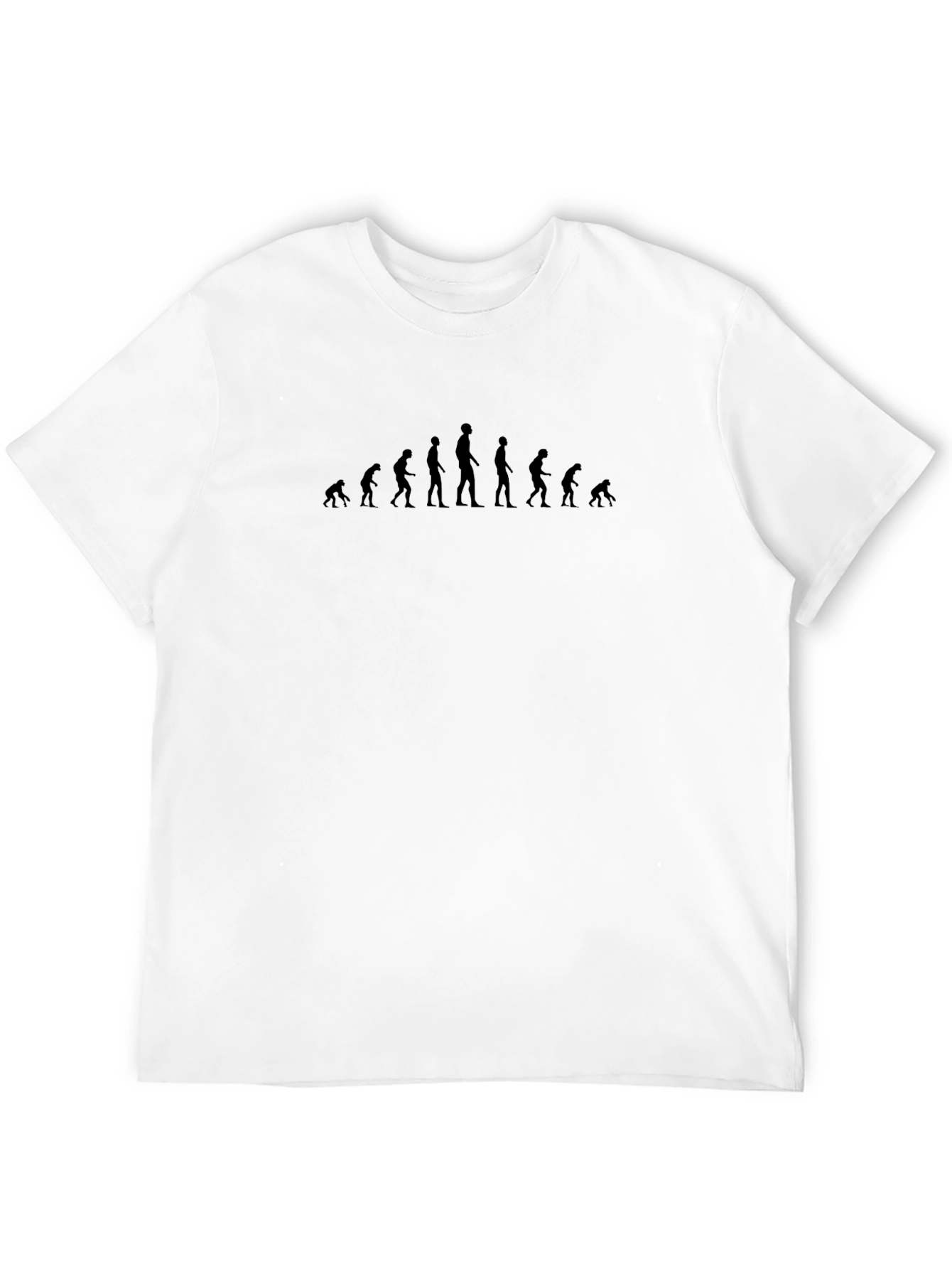 Evolution Silhouette Graphic Tee - Black