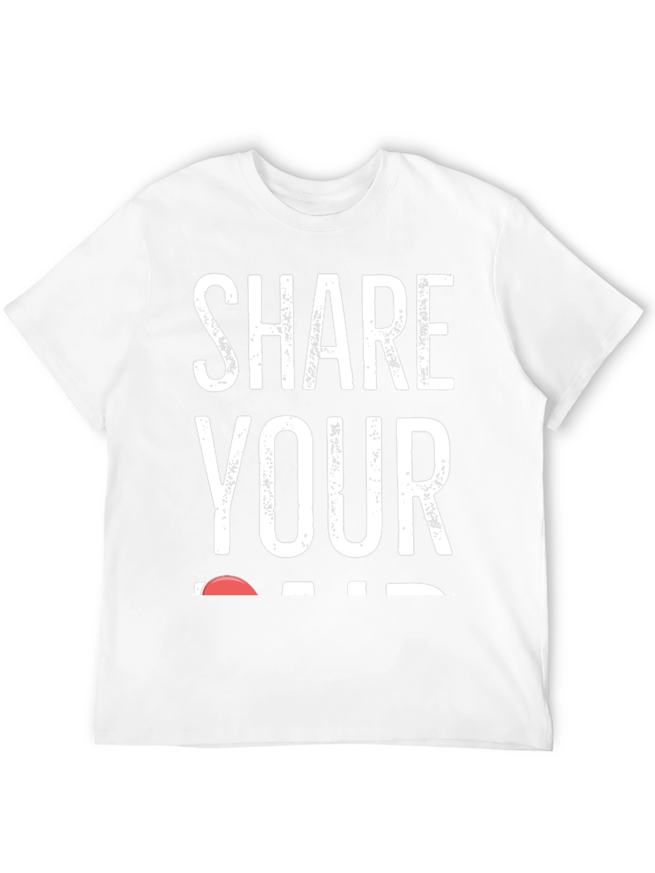 Share Your Heart T-Shirt - Black