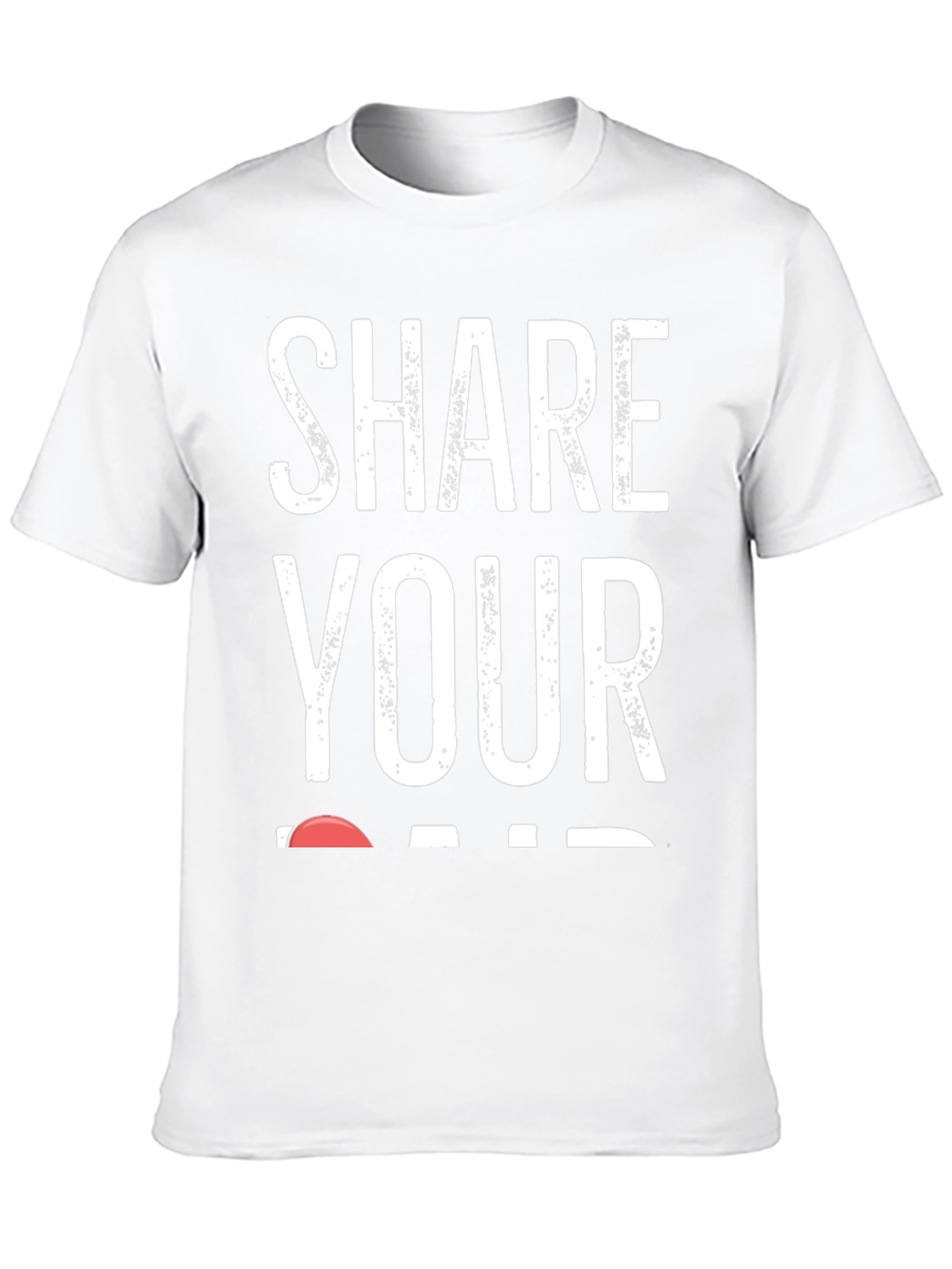 Share Your Heart T-Shirt - Black